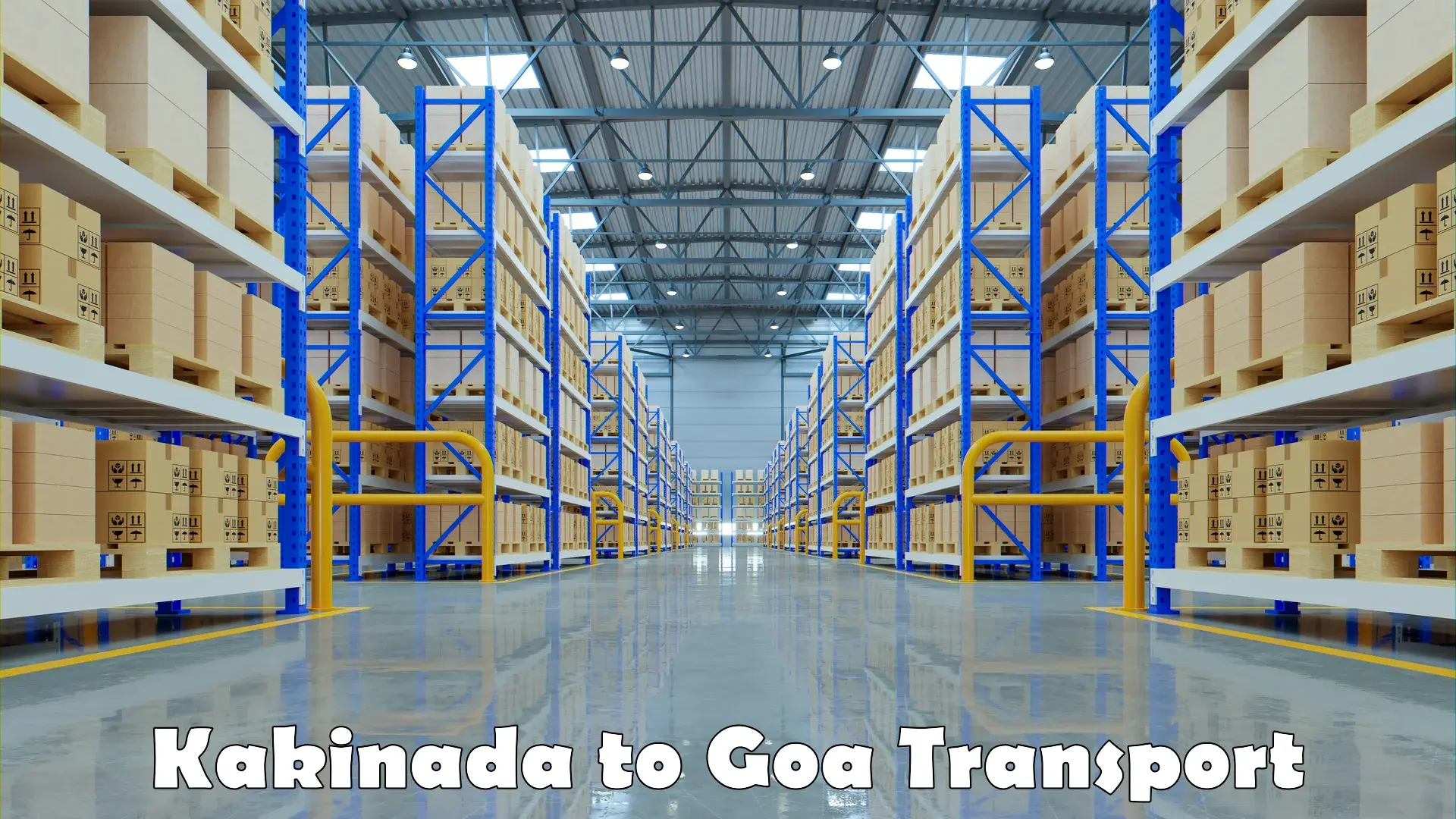 Best transport services in India Kakinada to South Goa