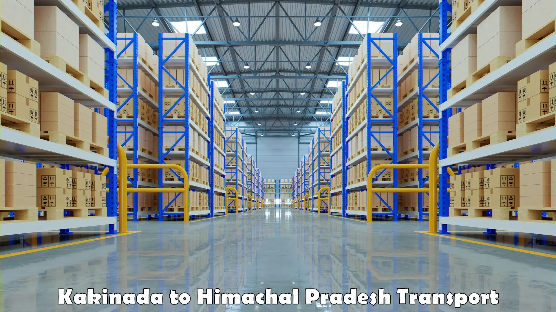 Container transport service Kakinada to Bharmour