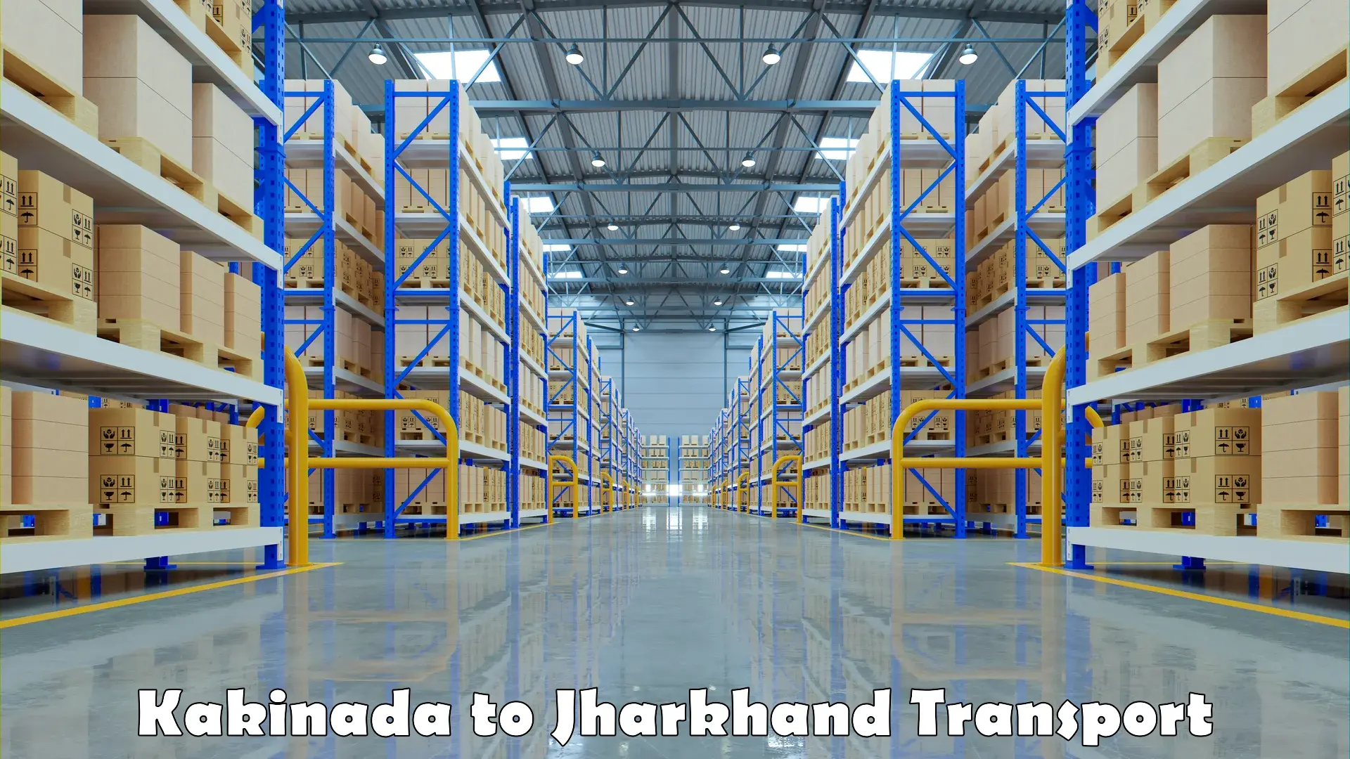 Material transport services Kakinada to Ranchi