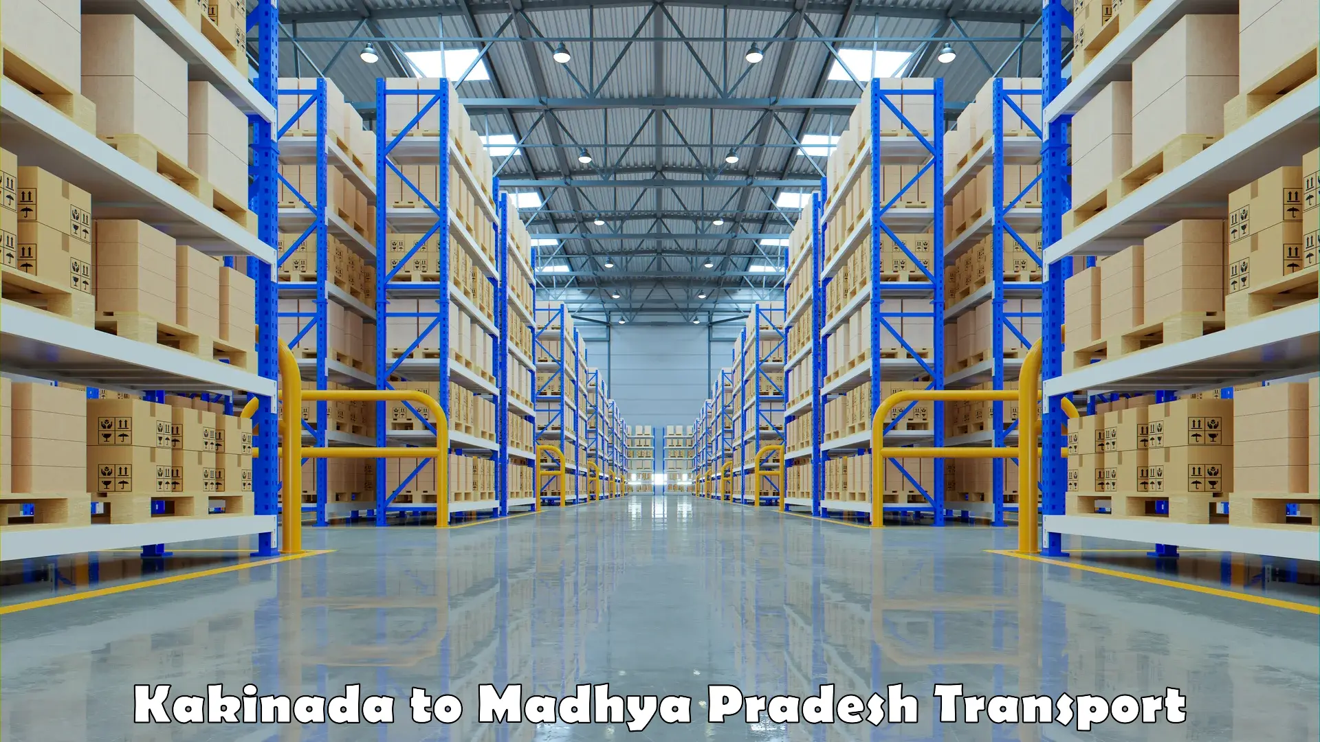 Interstate transport services Kakinada to Madhya Pradesh