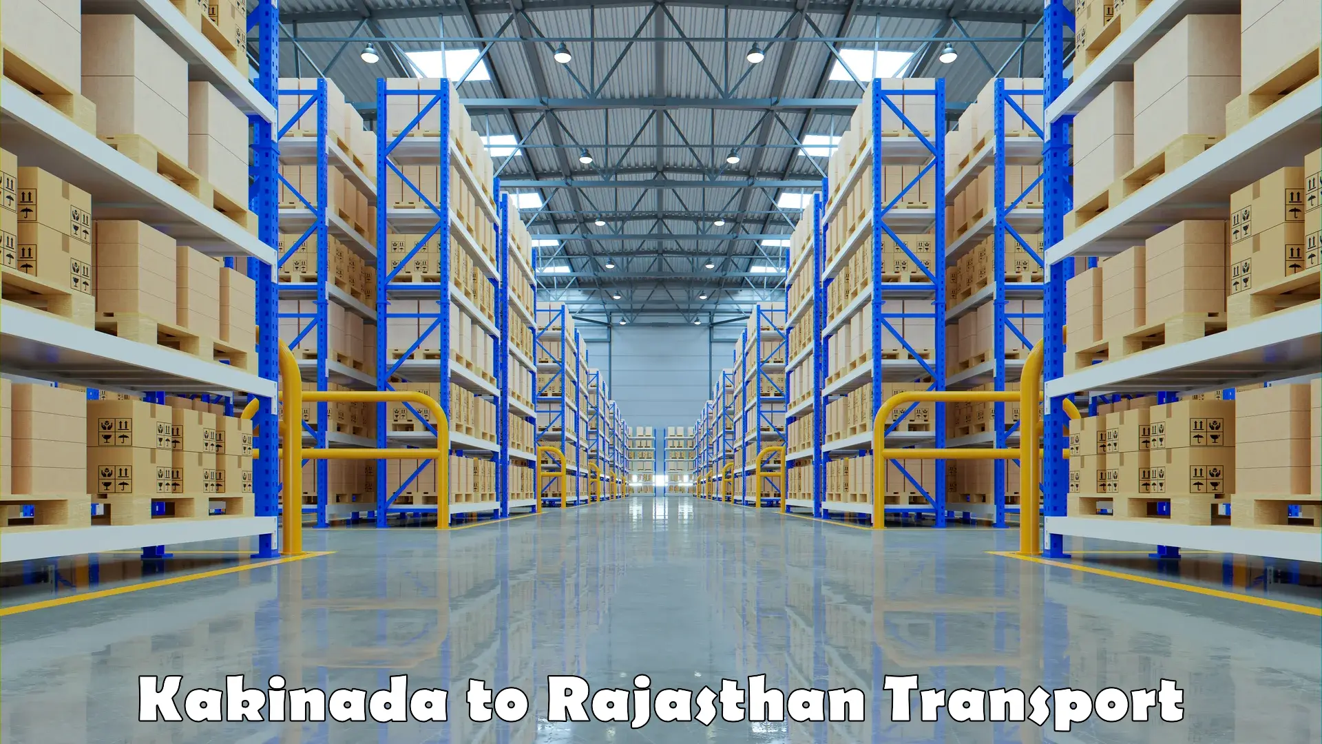 Goods transport services in Kakinada to Danta Ramgarh