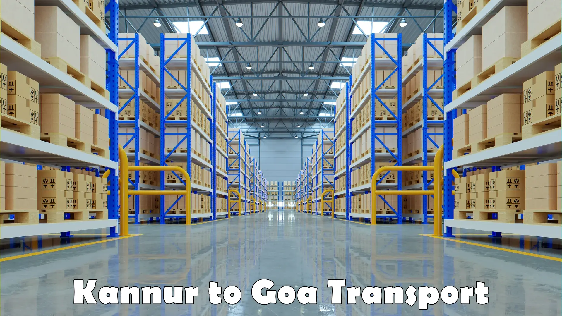 Shipping services Kannur to Margao