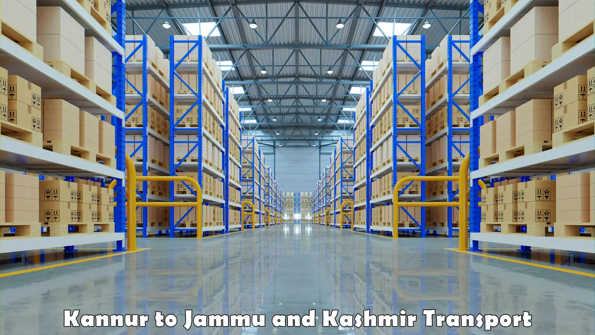 Package delivery services Kannur to Jammu and Kashmir