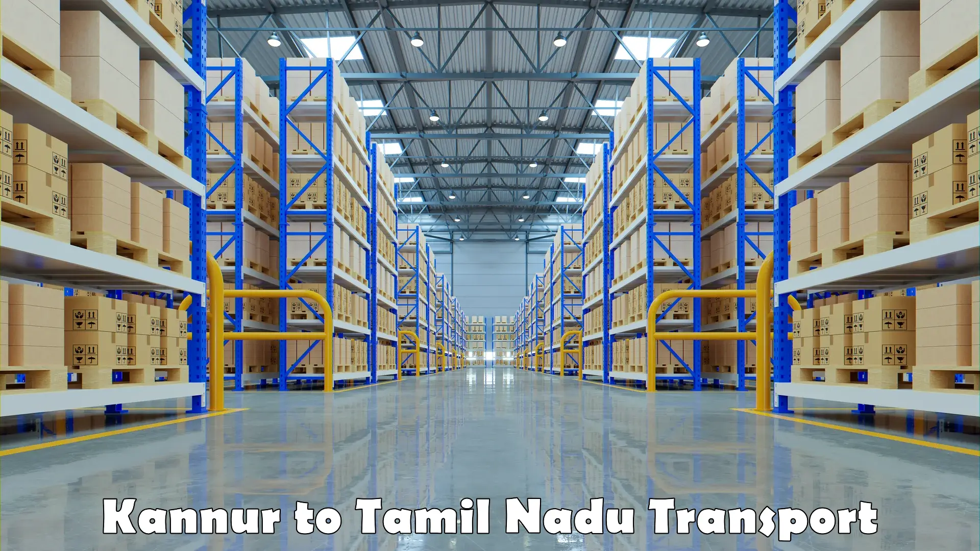 Shipping services Kannur to Tamil Nadu