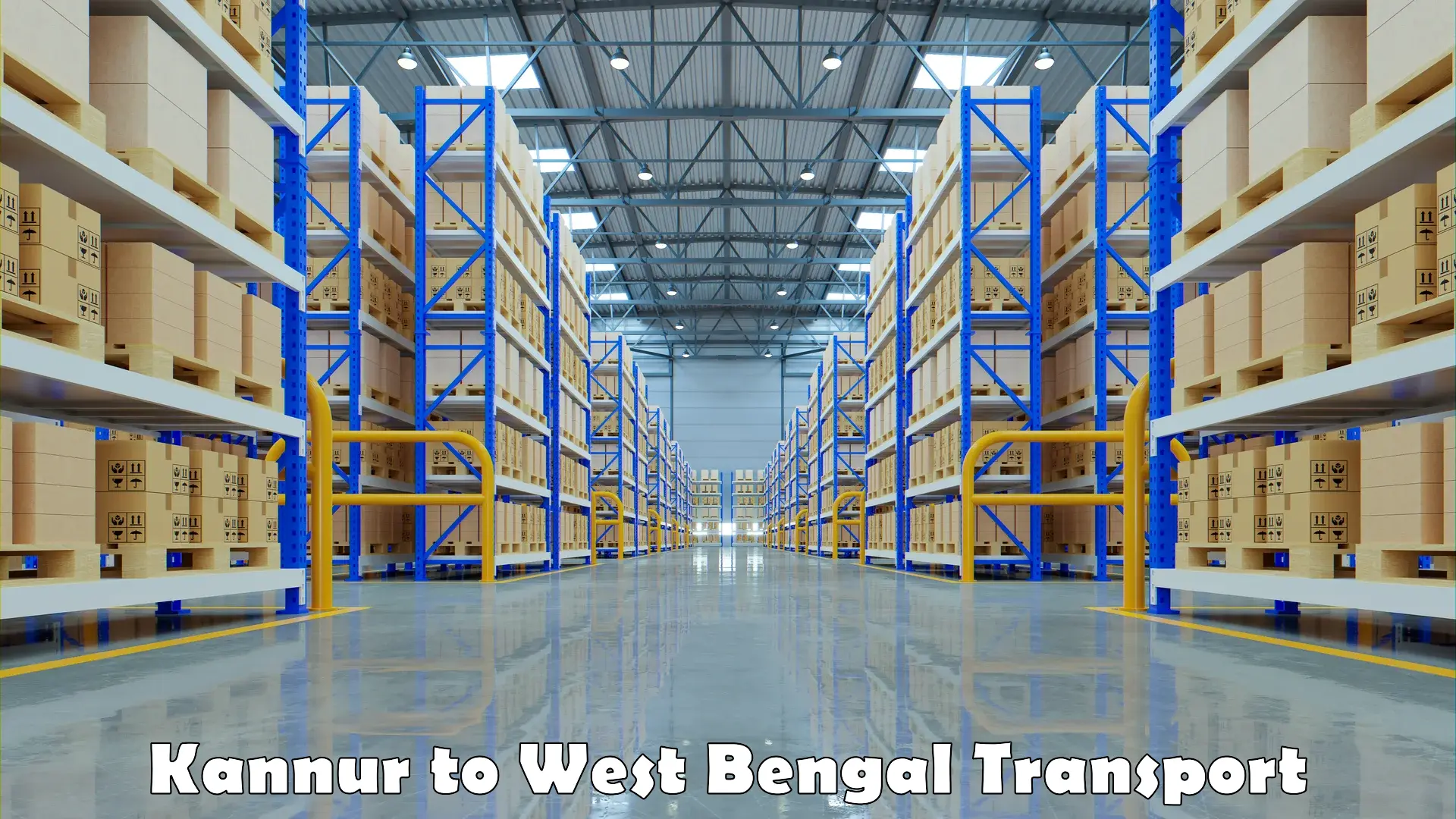 Vehicle transport services Kannur to West Bengal