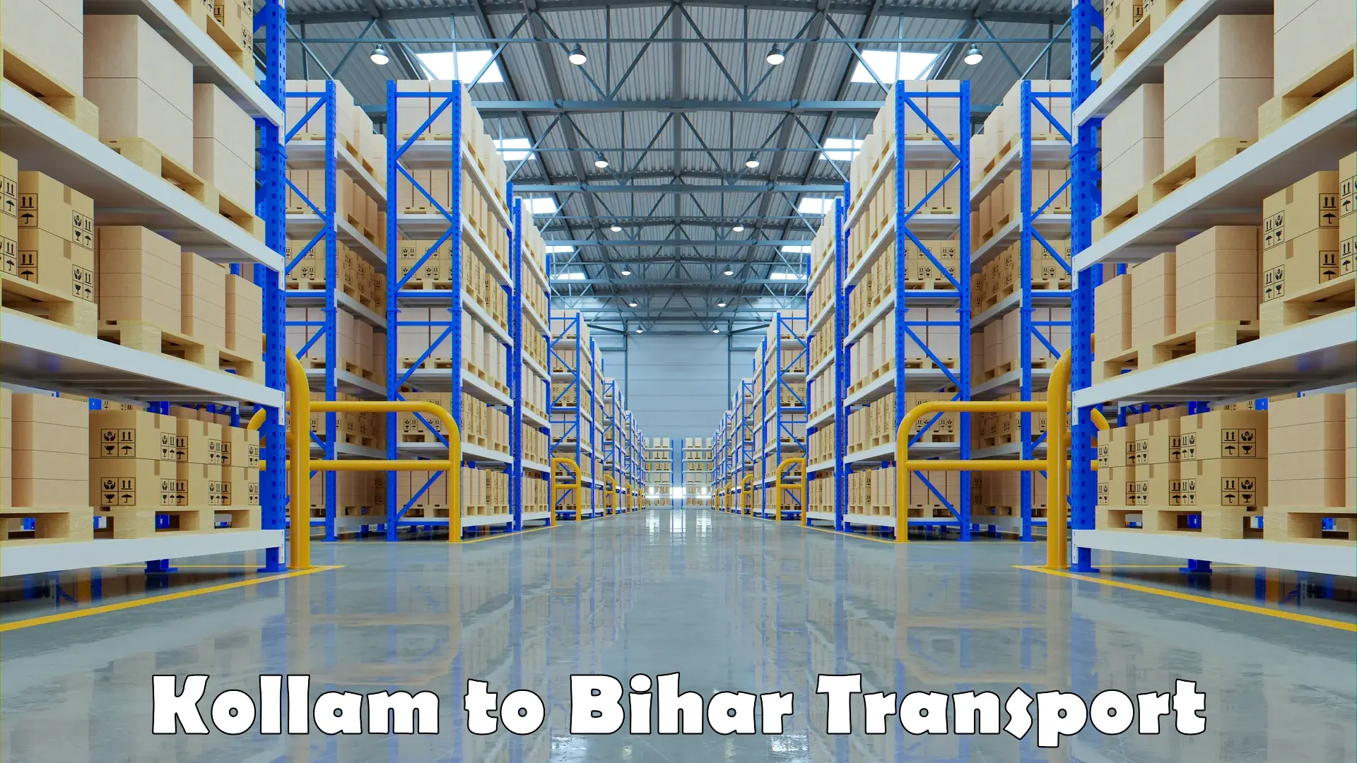Best transport services in India Kollam to Bihar