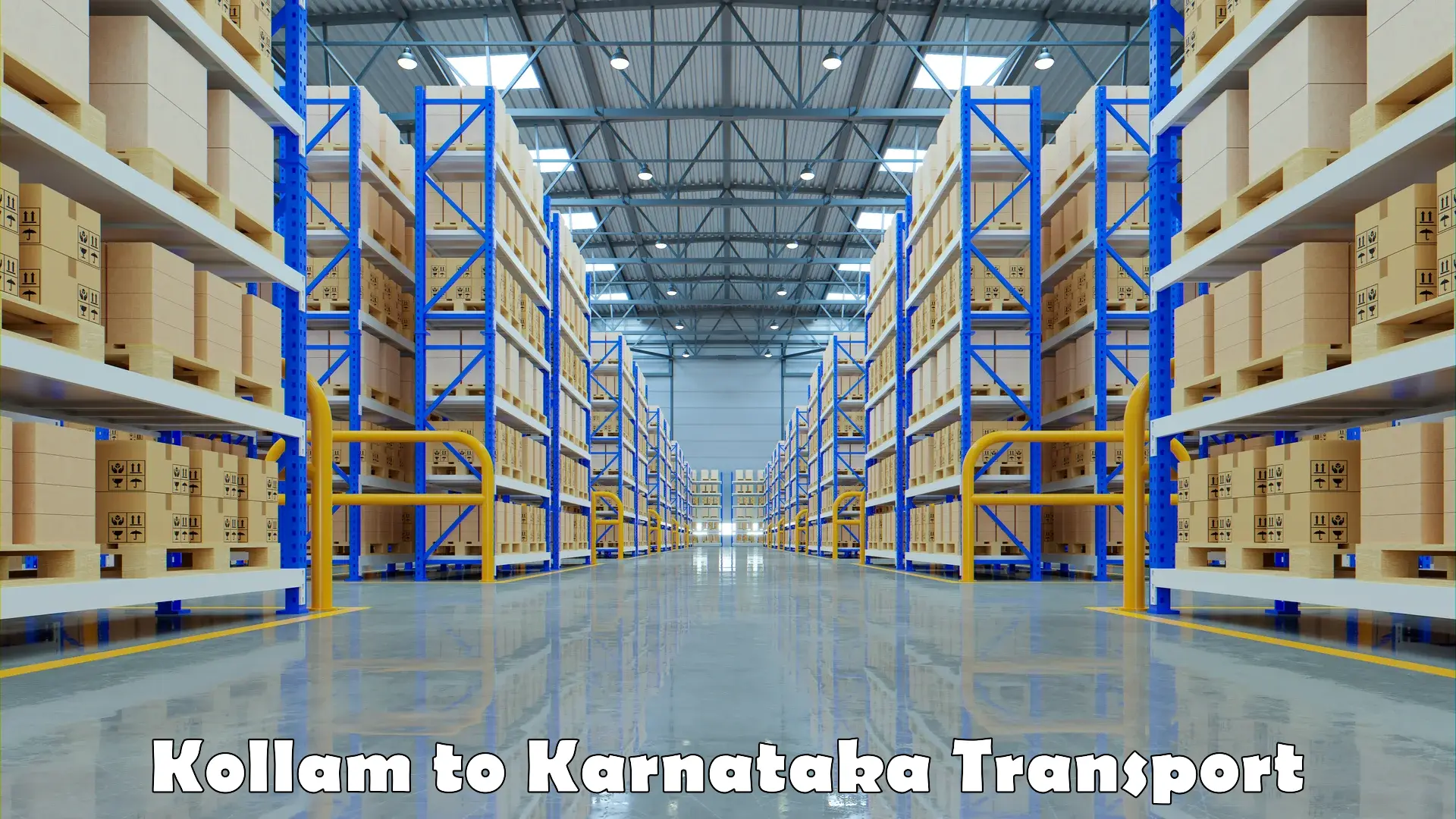 Online transport Kollam to Maramanahalli