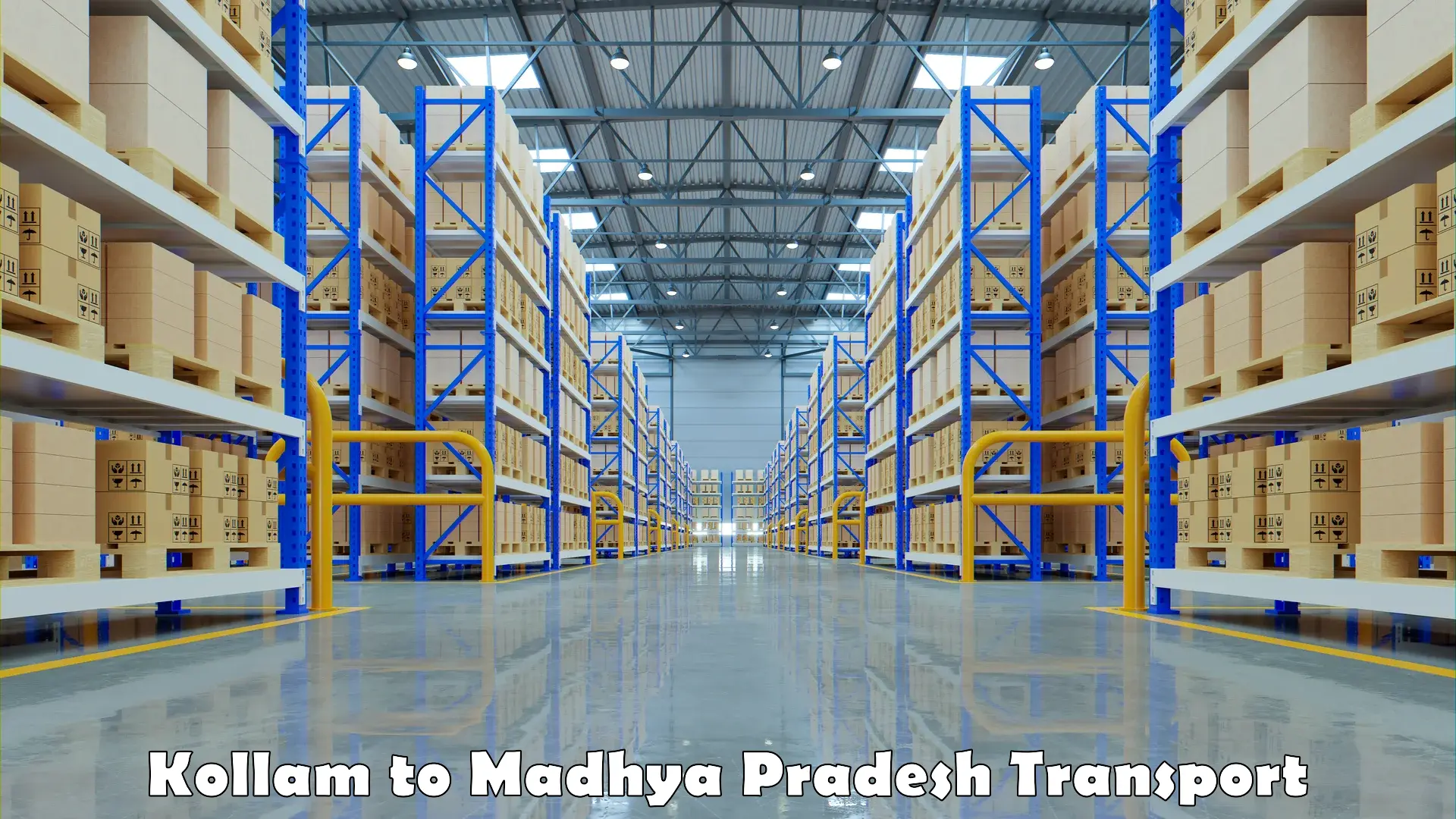 Truck transport companies in India Kollam to Sleemanabad