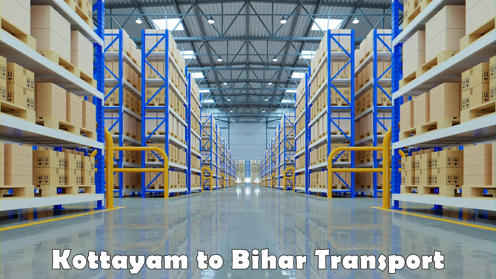 India truck logistics services Kottayam to IIIT Bhagalpur