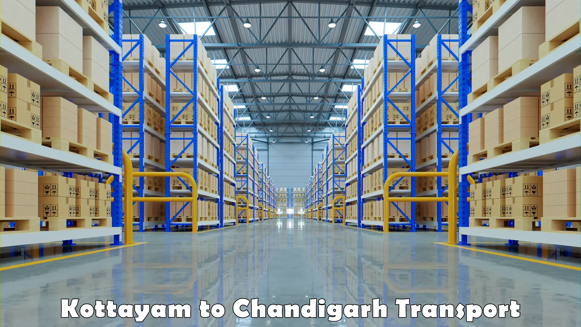 Interstate transport services Kottayam to Panjab University Chandigarh