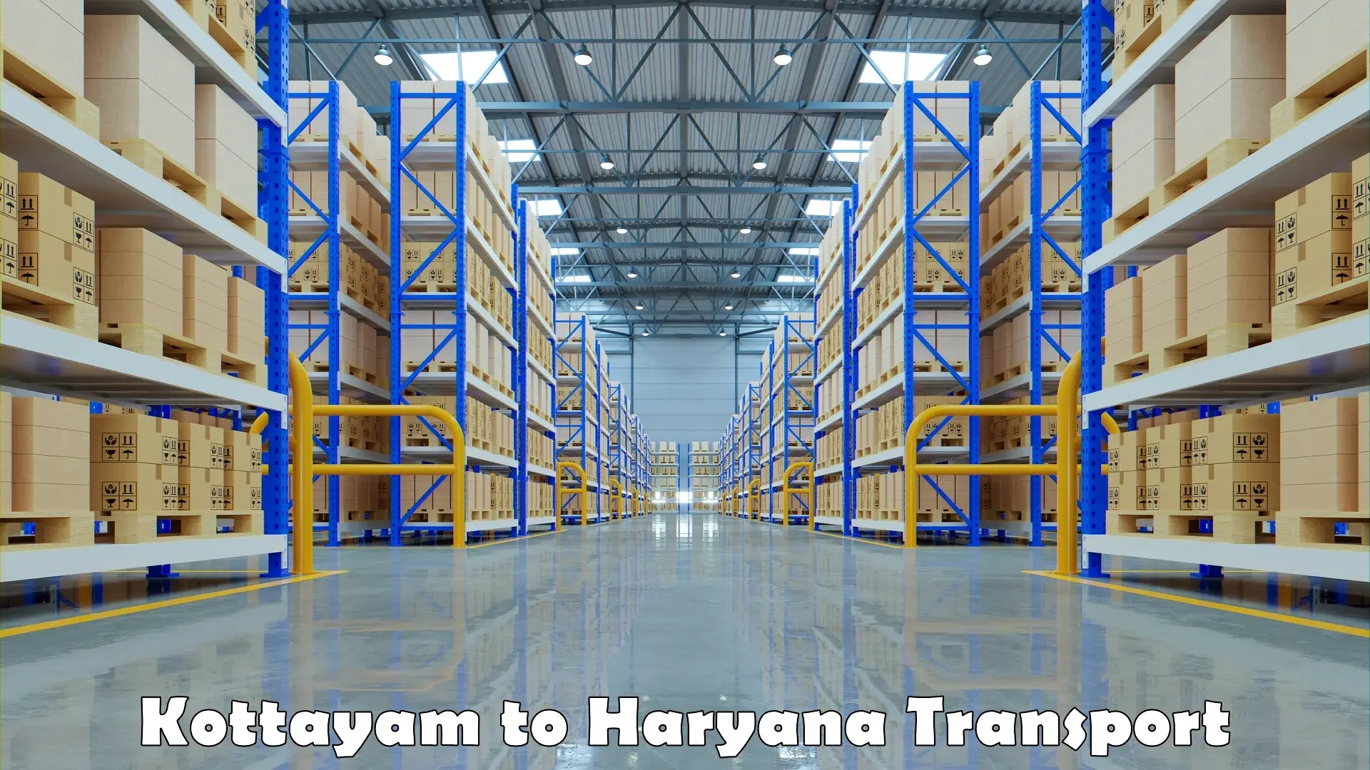 Part load transport service in India Kottayam to Chaudhary Charan Singh Haryana Agricultural University Hisar