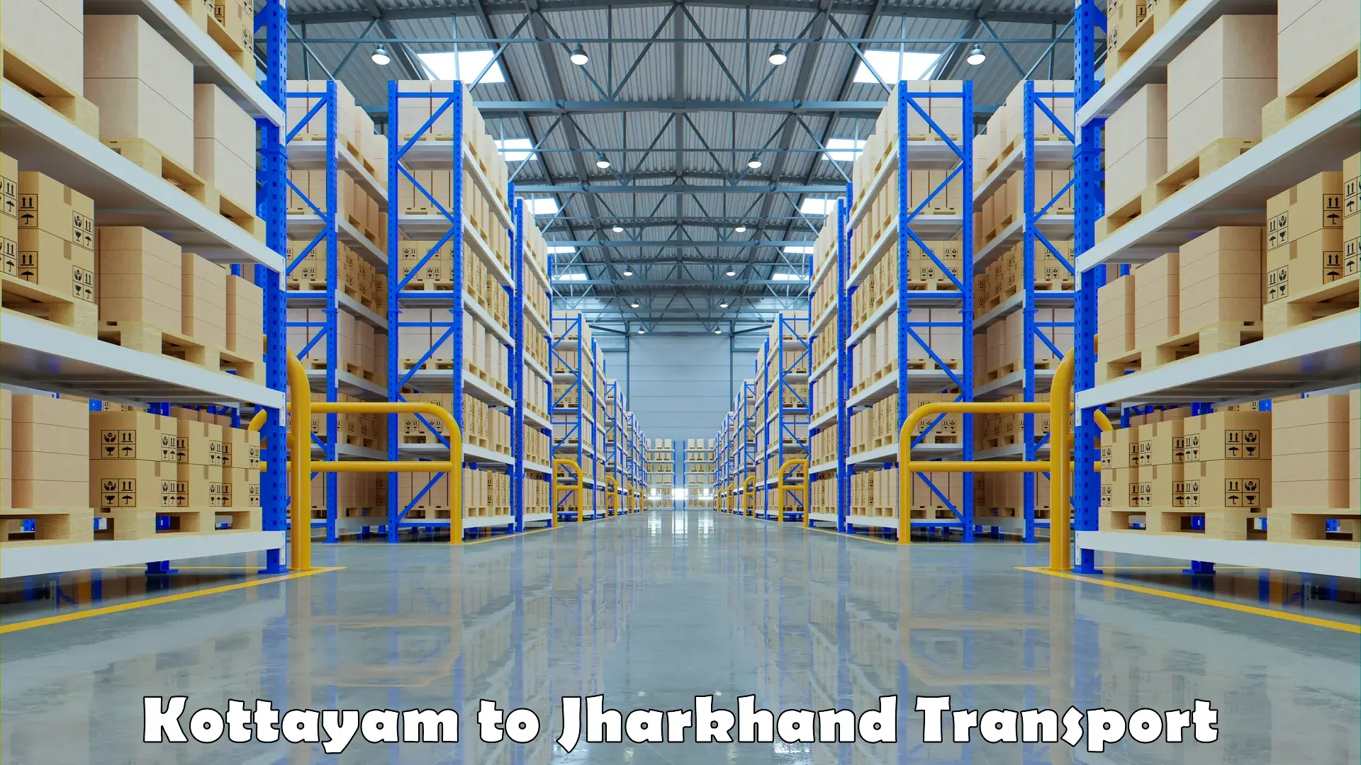 Cargo transport services Kottayam to Chakradharpur