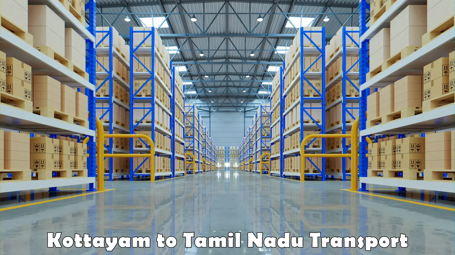 Cargo transport services Kottayam to Parangimalai