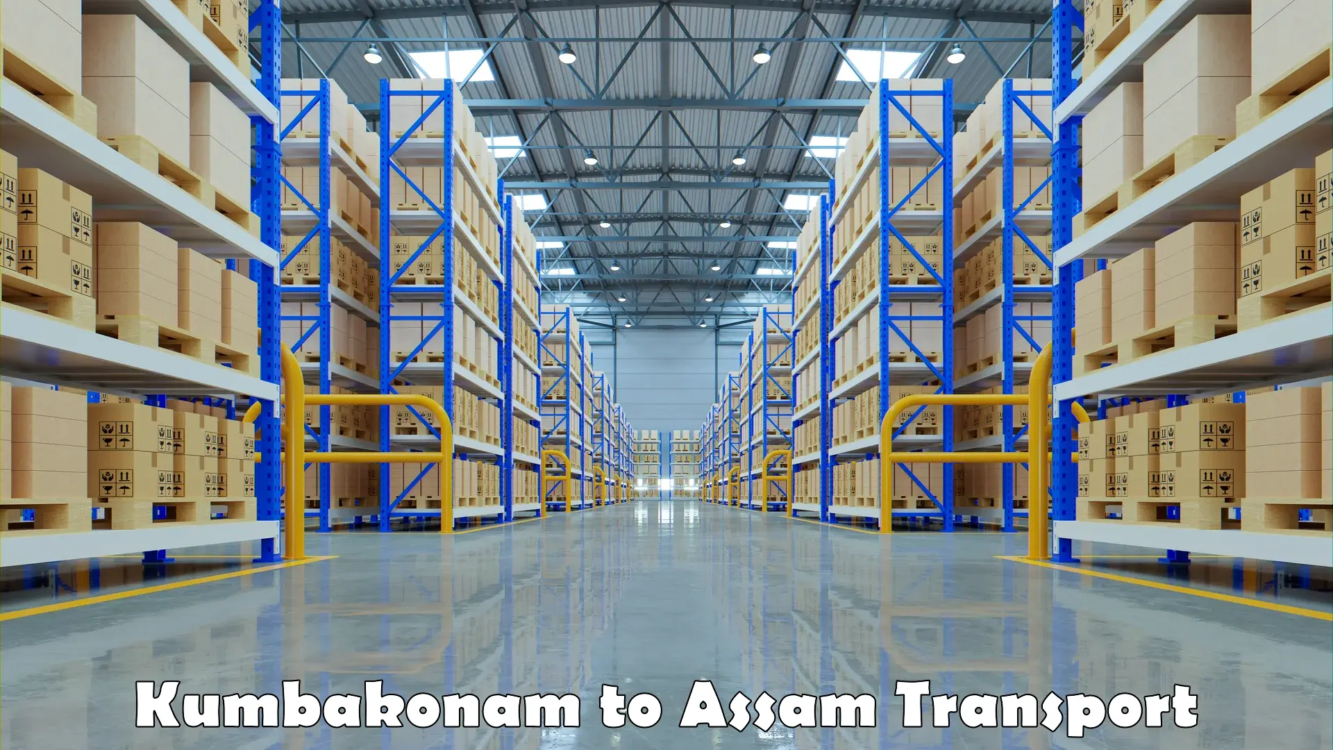 Transport shared services in Kumbakonam to Assam
