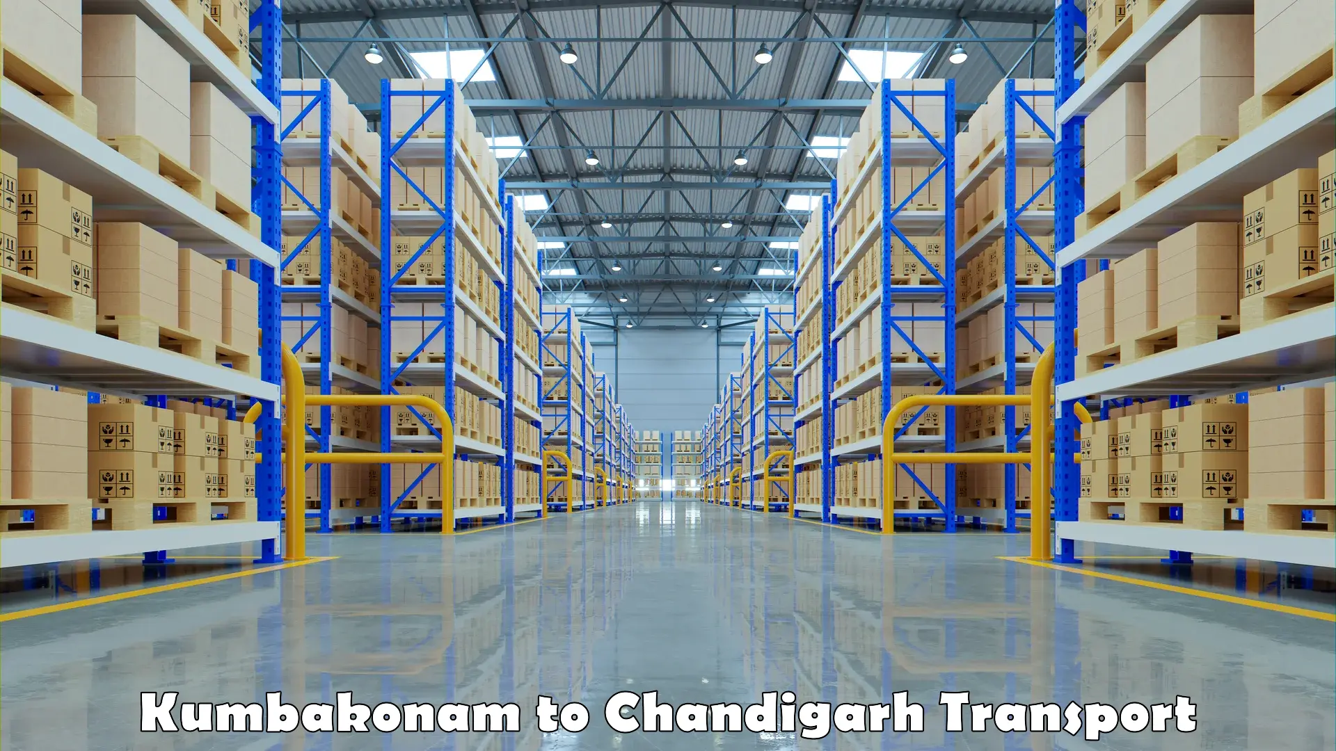 Luggage transport services Kumbakonam to Chandigarh