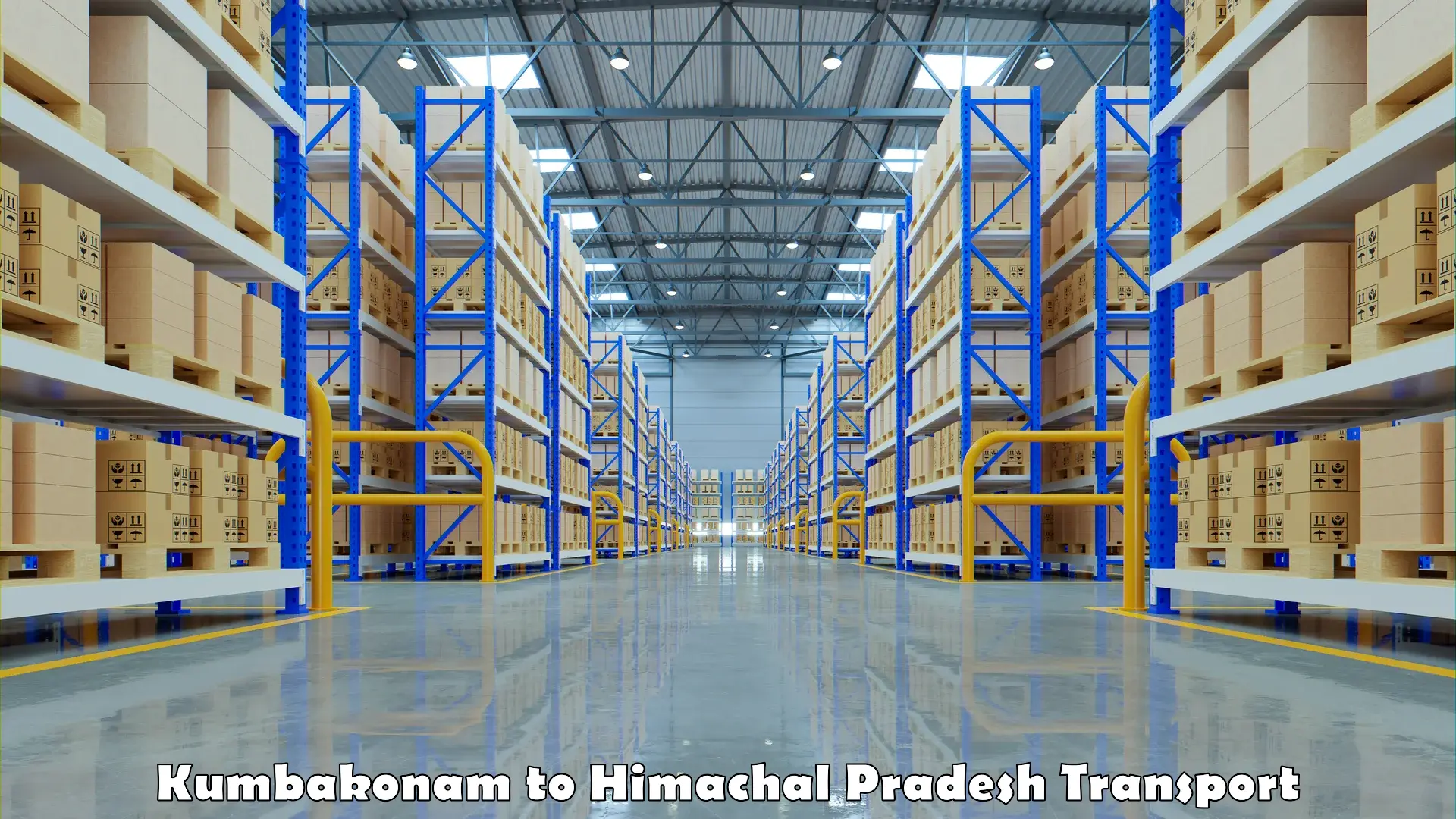 Cargo transportation services Kumbakonam to Himachal Pradesh