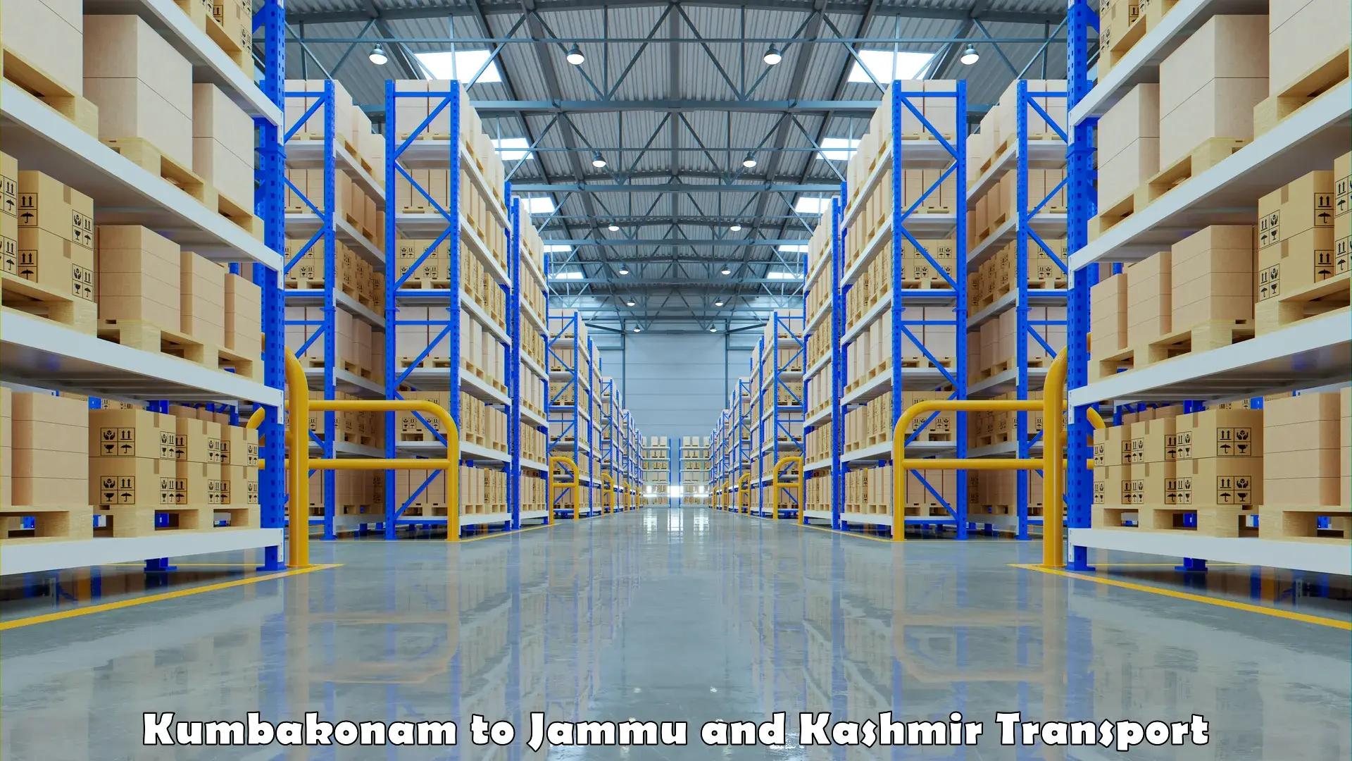 Daily transport service Kumbakonam to Jammu and Kashmir