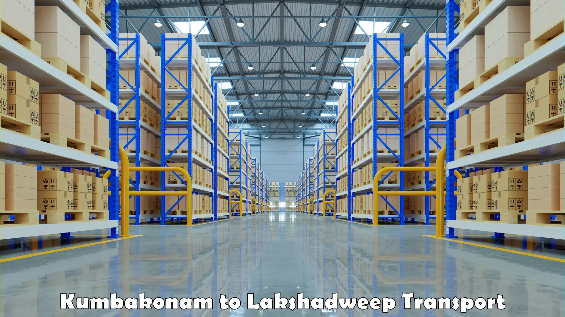 Vehicle parcel service Kumbakonam to Lakshadweep