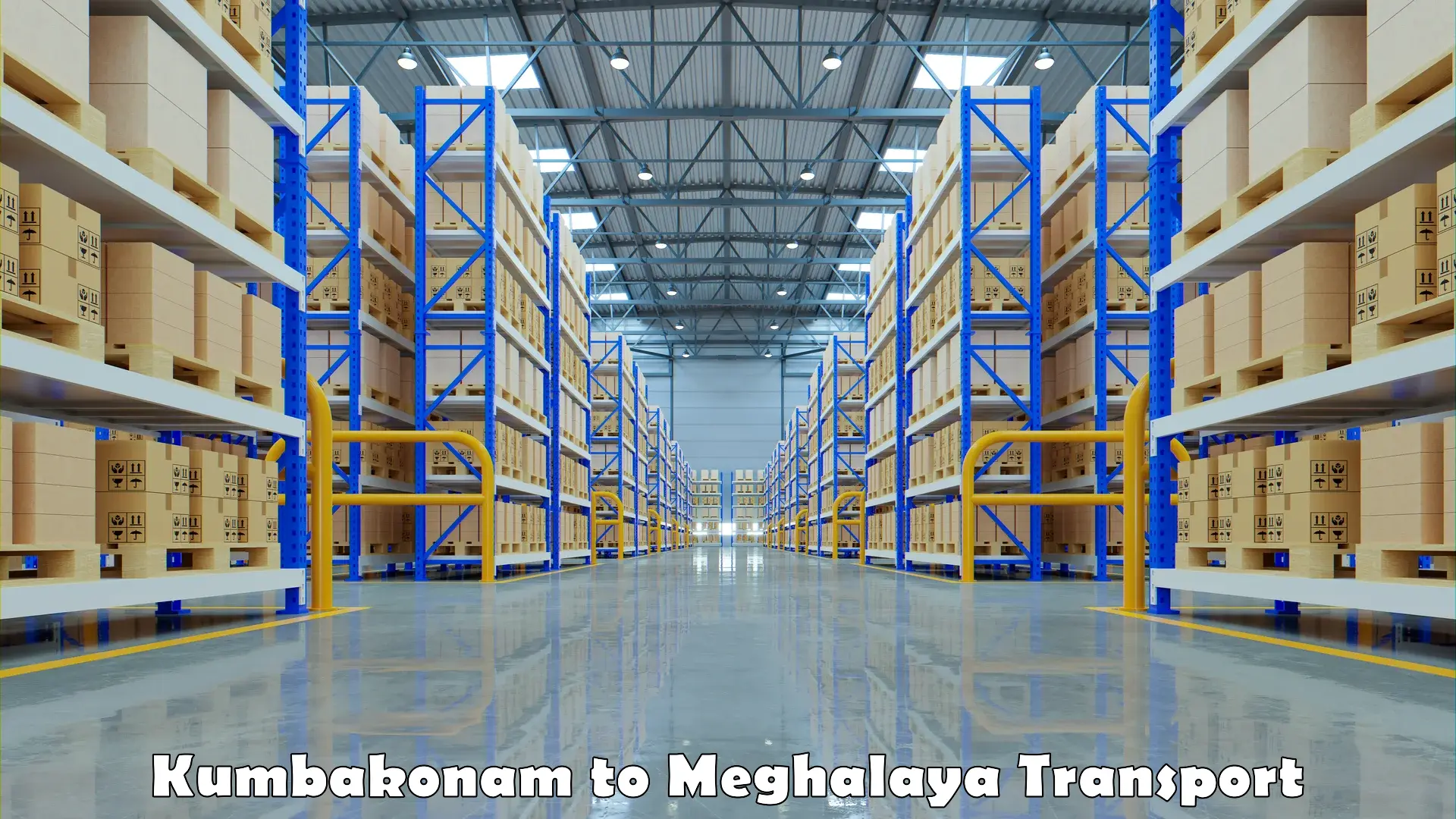 Best transport services in India Kumbakonam to Meghalaya
