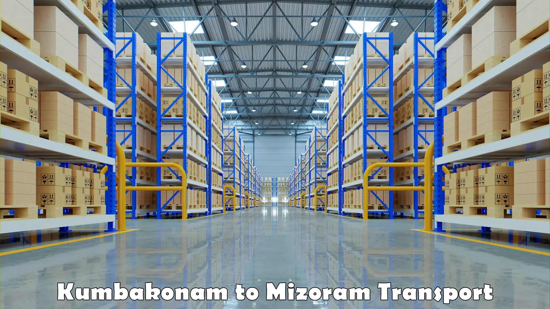 Shipping partner Kumbakonam to Mizoram