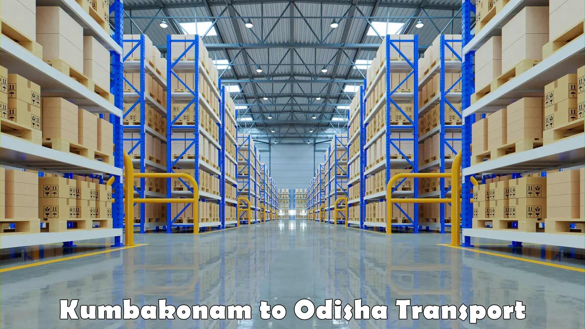 Online transport Kumbakonam to Odisha
