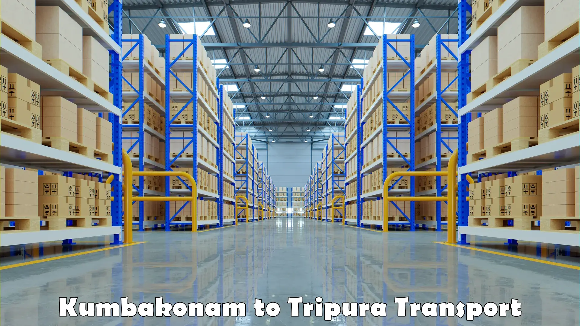 Part load transport service in India Kumbakonam to Manu Bazar