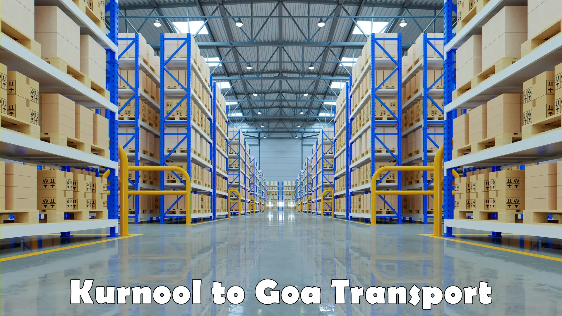 Online transport service Kurnool to Goa
