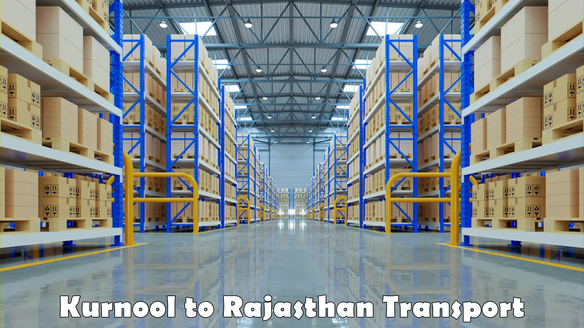 Part load transport service in India Kurnool to Pratapgarh Rajasthan
