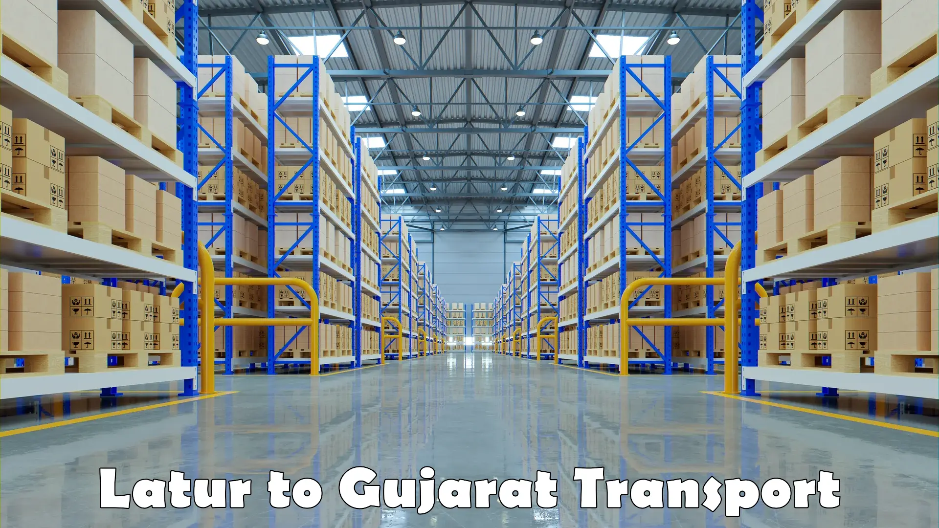 Cargo transportation services Latur to Gujarat