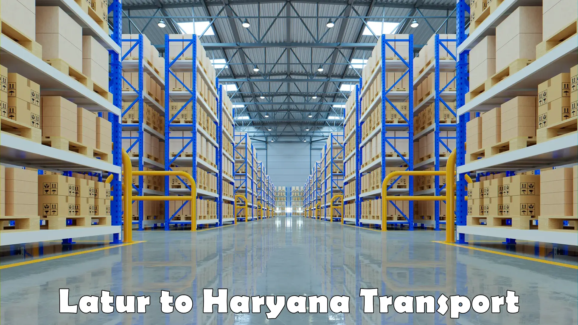 Land transport services in Latur to Haryana