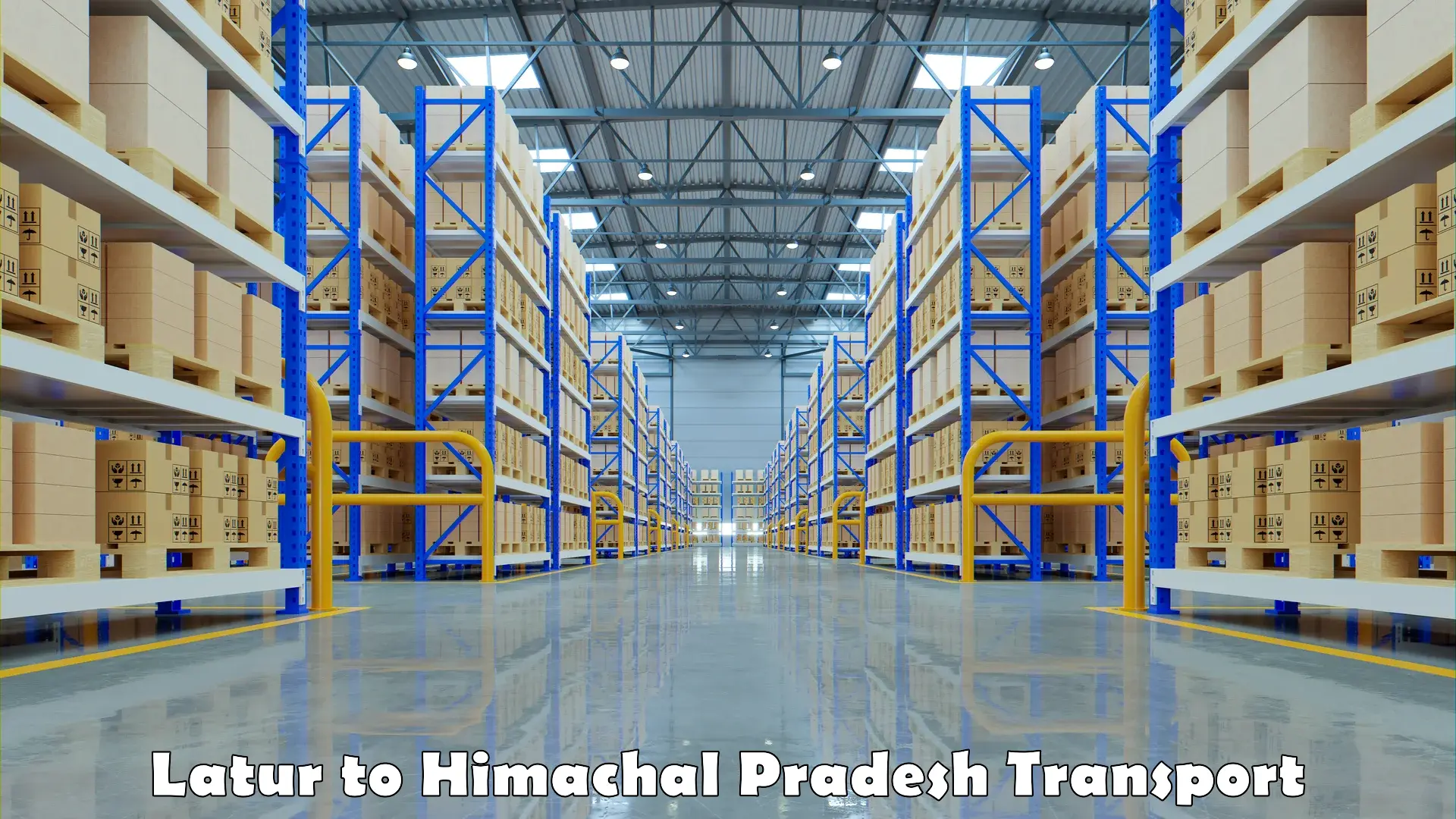 Furniture transport service Latur to Himachal Pradesh