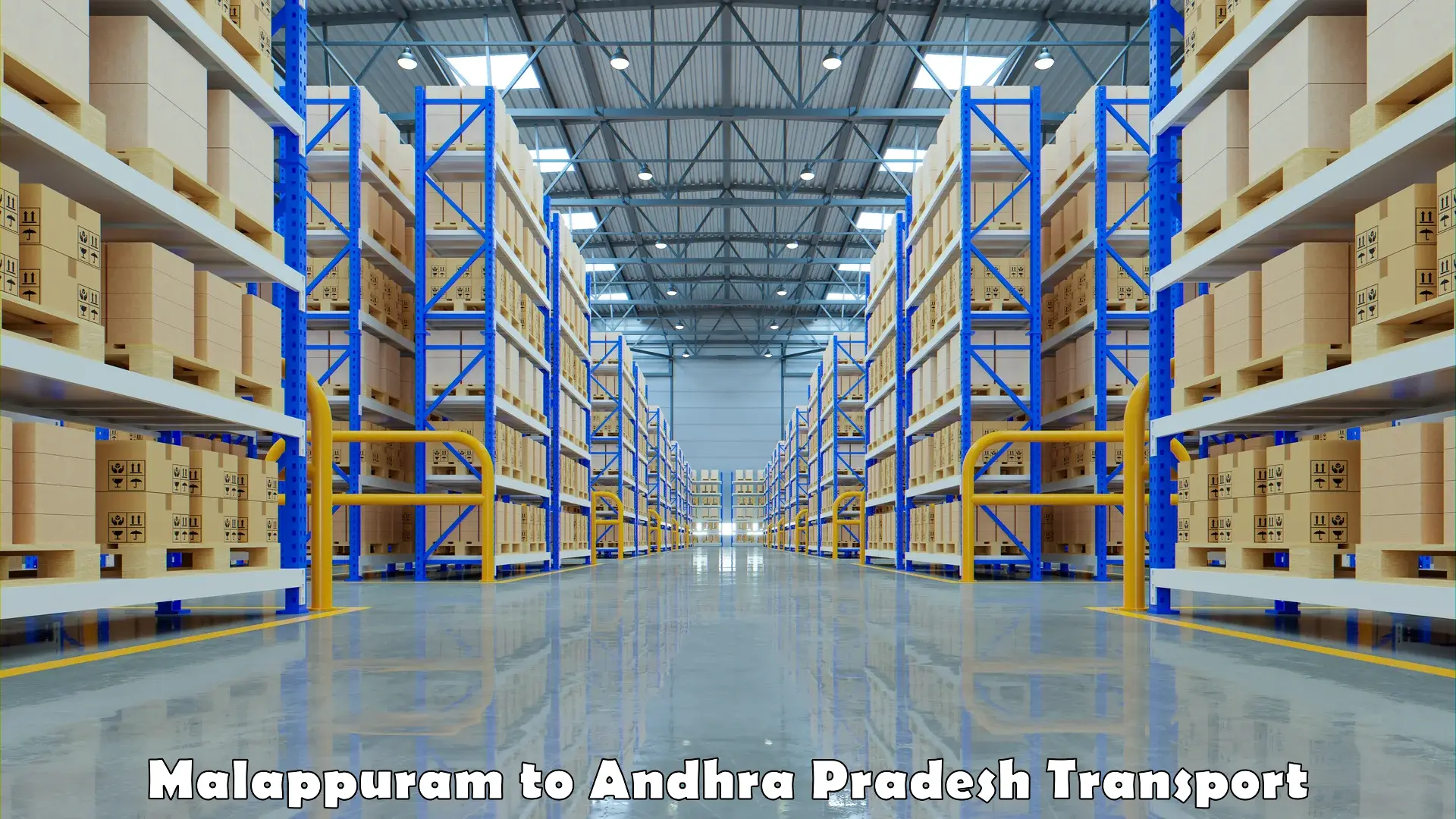 Road transport online services Malappuram to Andhra Pradesh