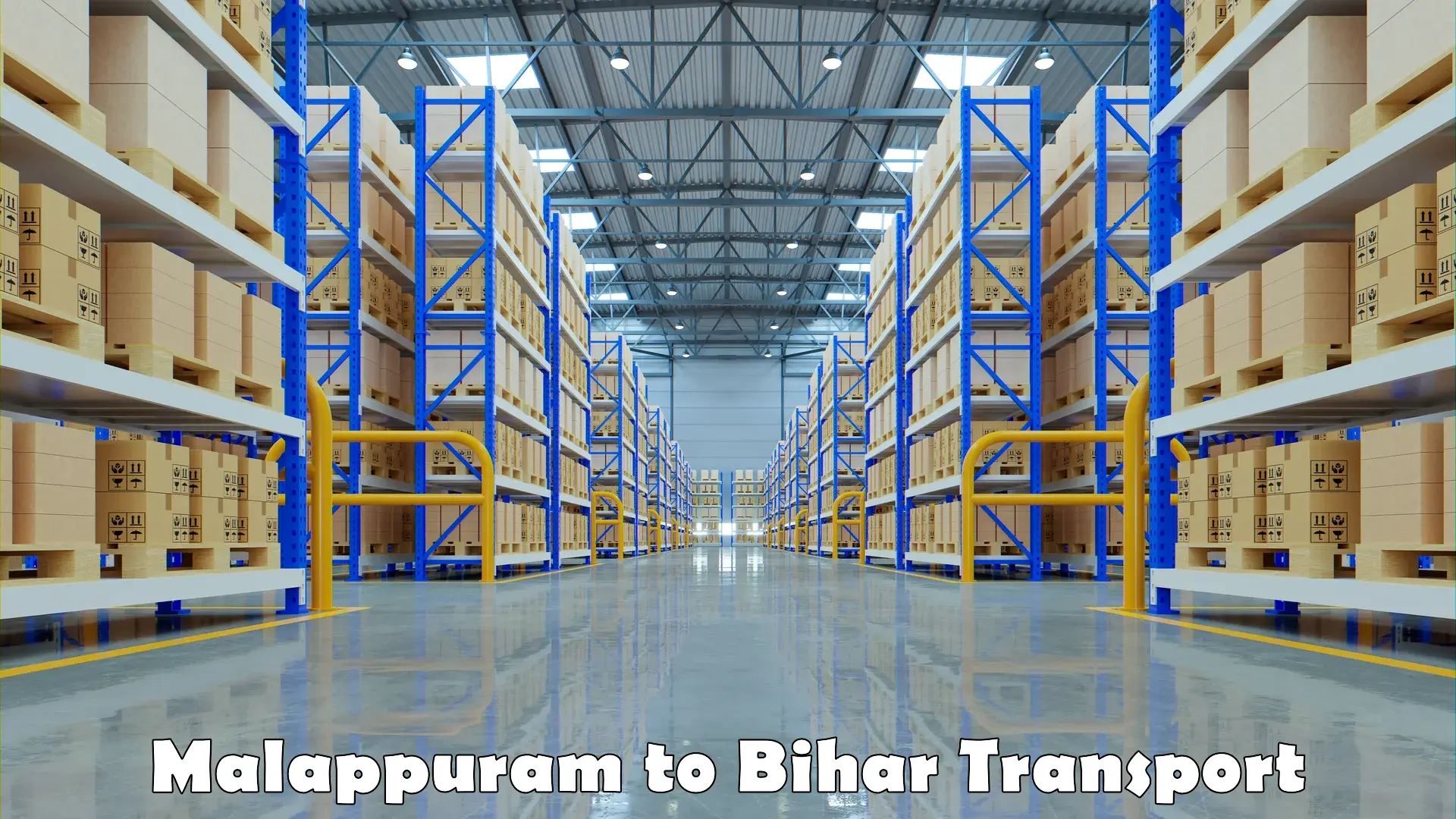 Online transport booking Malappuram to Bihar