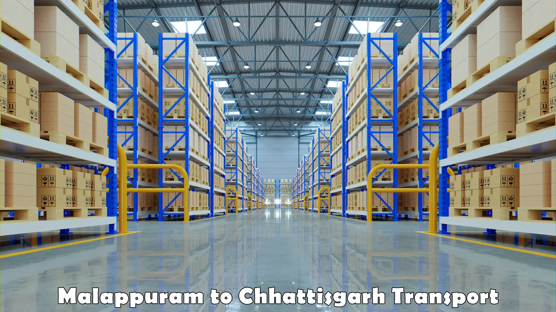 Logistics transportation services in Malappuram to Patna Chhattisgarh