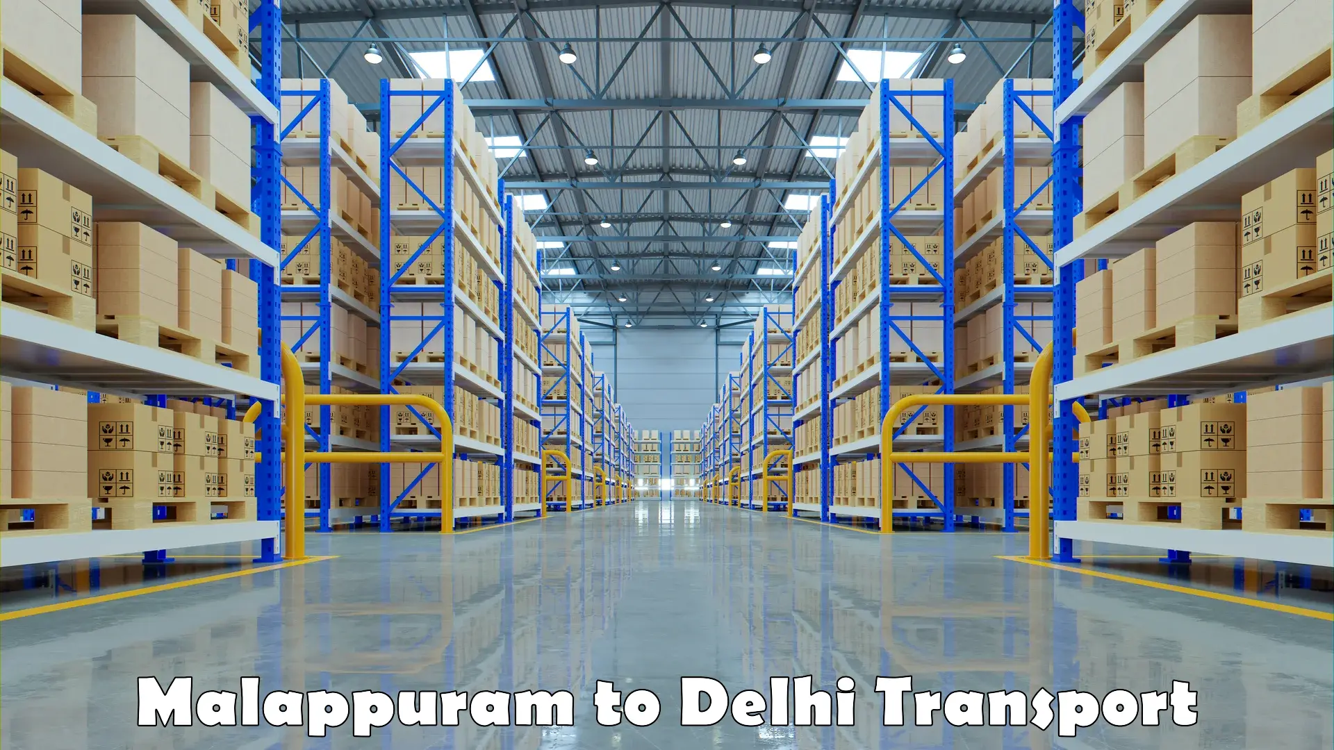 Part load transport service in India Malappuram to Burari