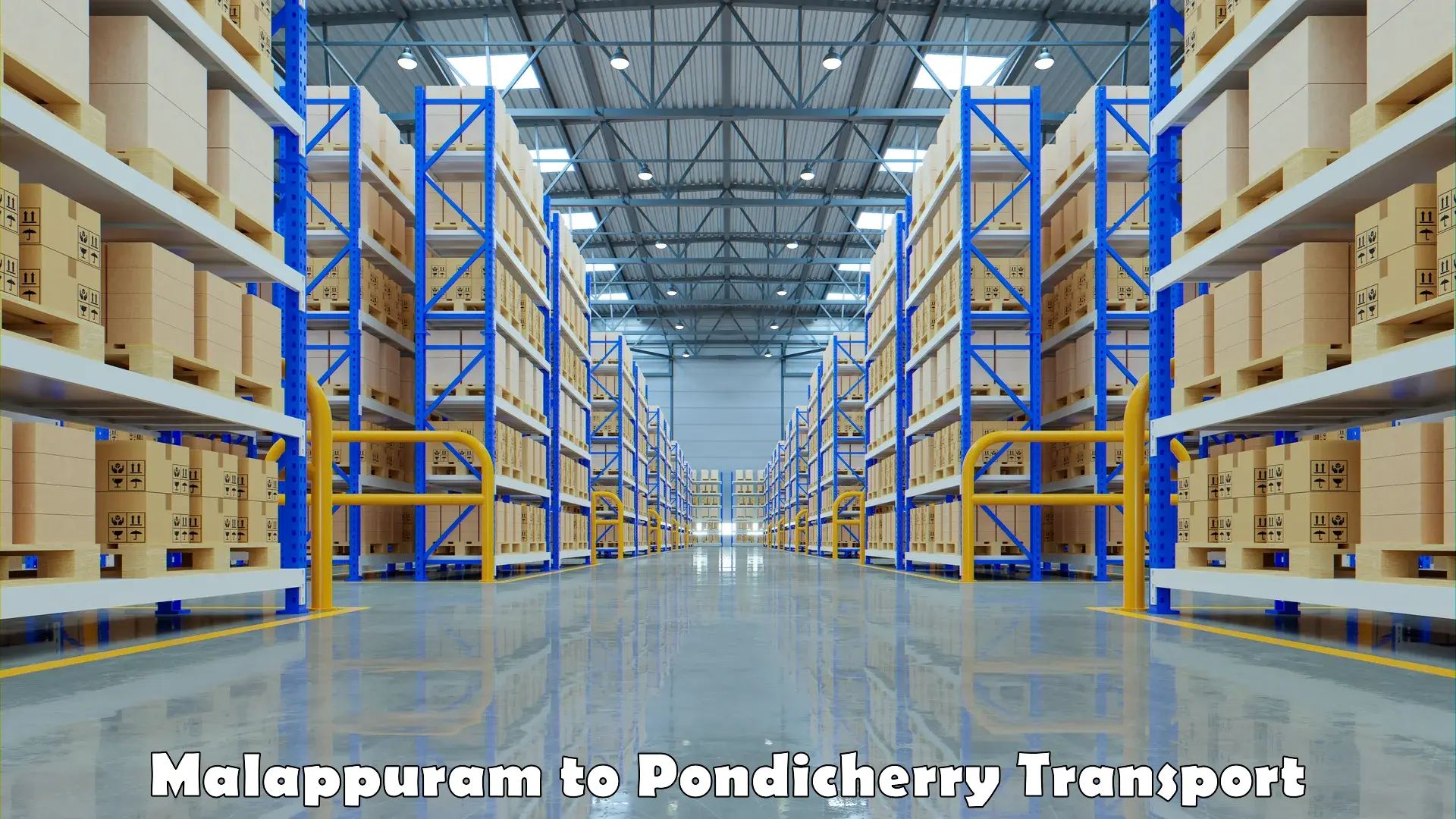 Container transport service Malappuram to Pondicherry