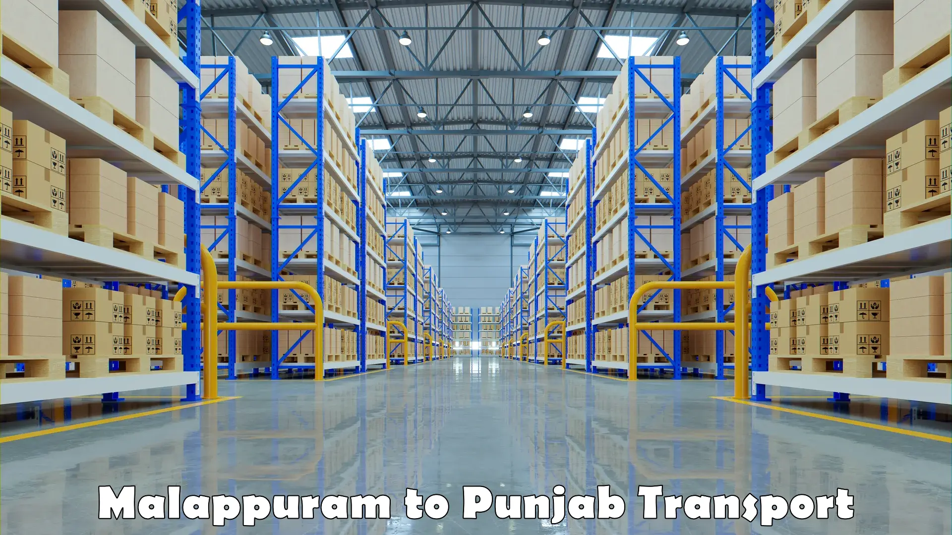 Commercial transport service Malappuram to Rupnagar