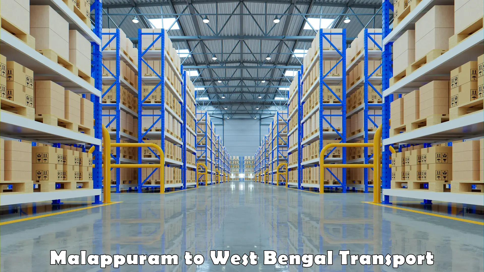 Container transportation services Malappuram to West Bengal