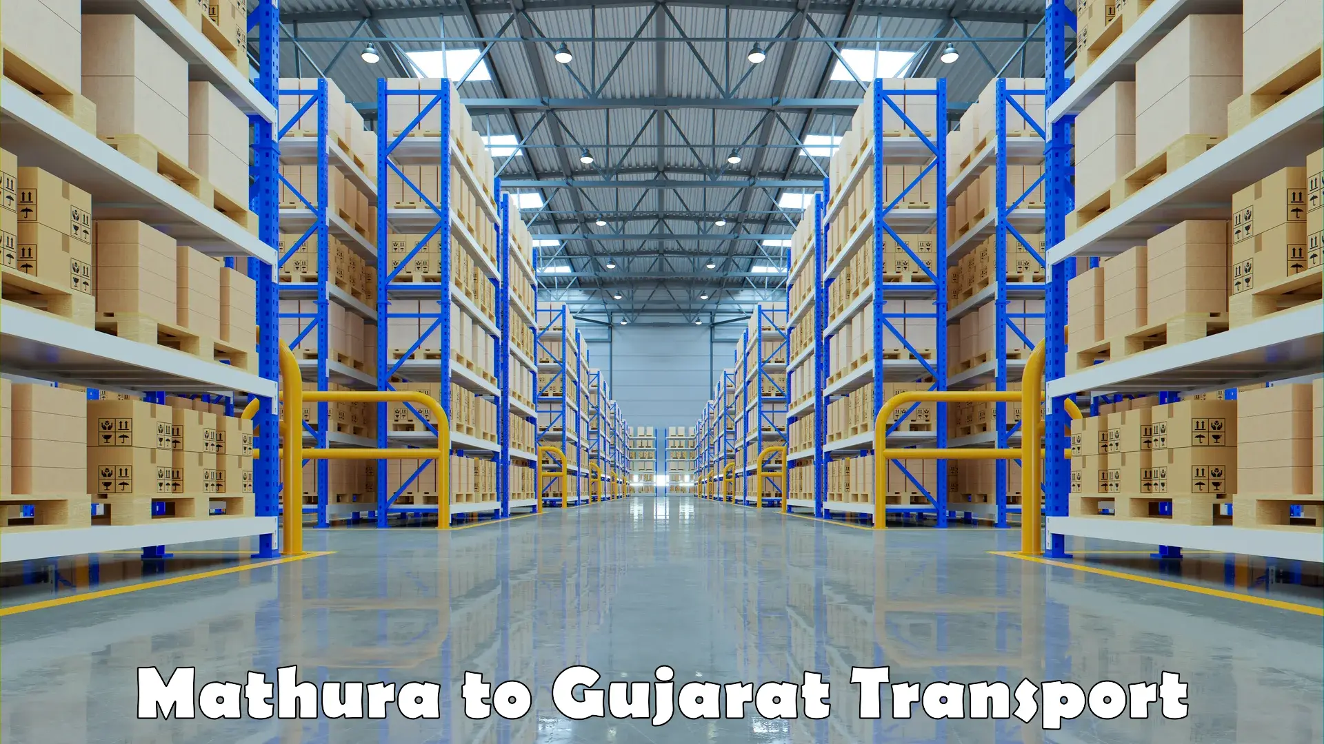 Daily parcel service transport Mathura to Gujarat