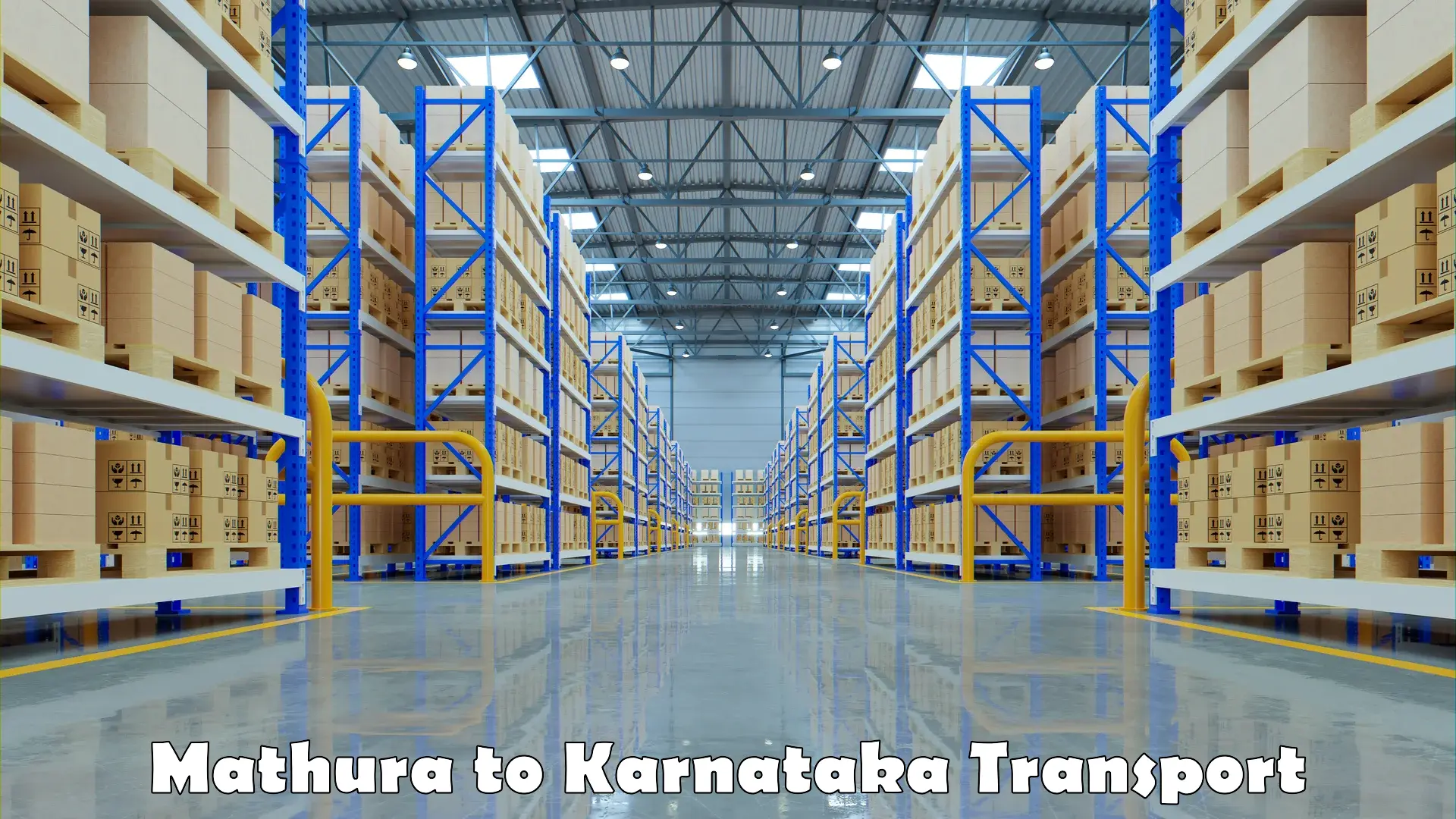 Goods delivery service Mathura to Karnataka