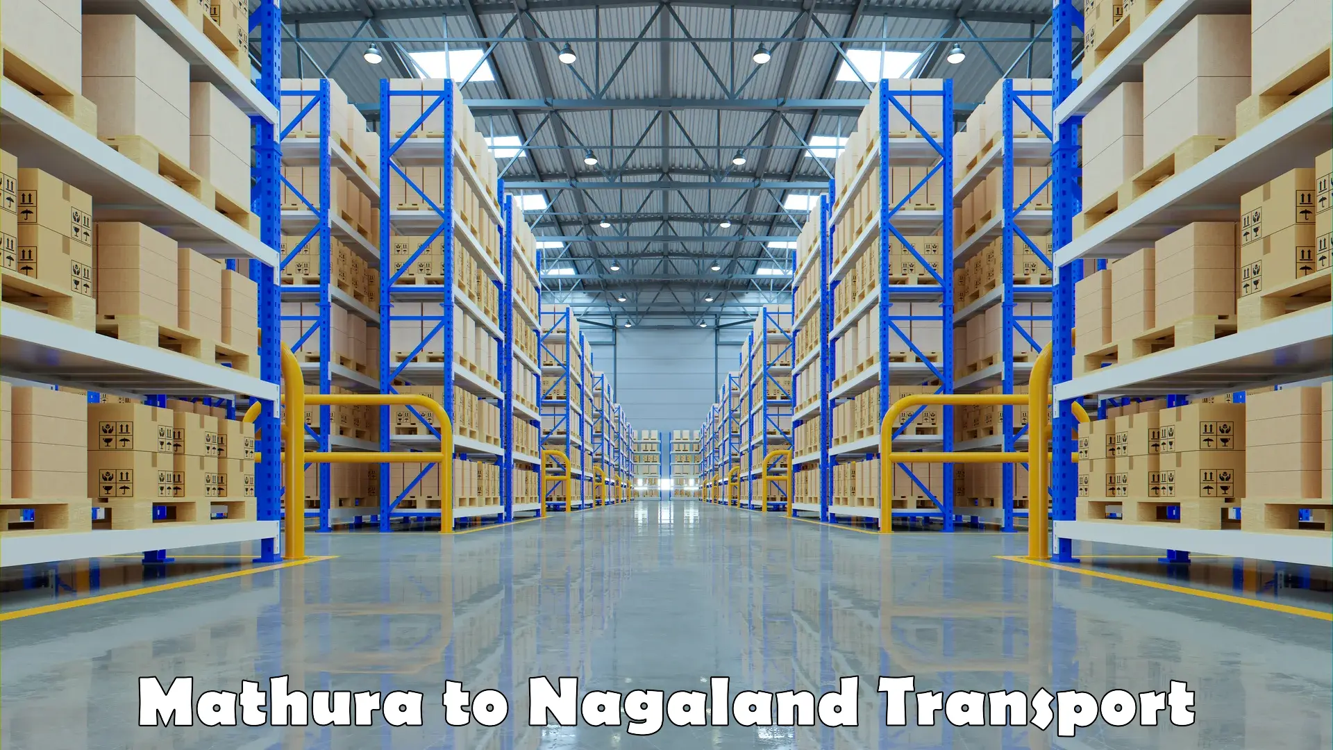 Land transport services Mathura to Nagaland