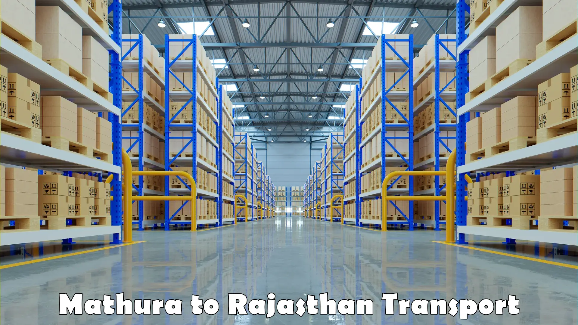 Cargo transportation services Mathura to Rajasthan