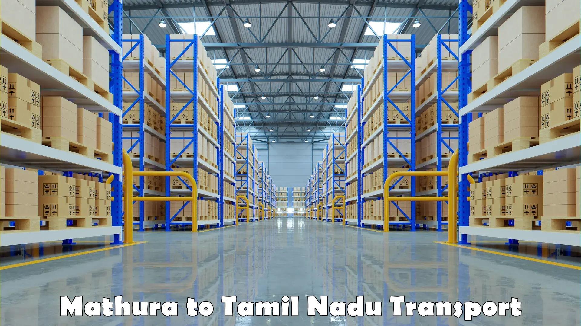 Air cargo transport services Mathura to Tamil Nadu