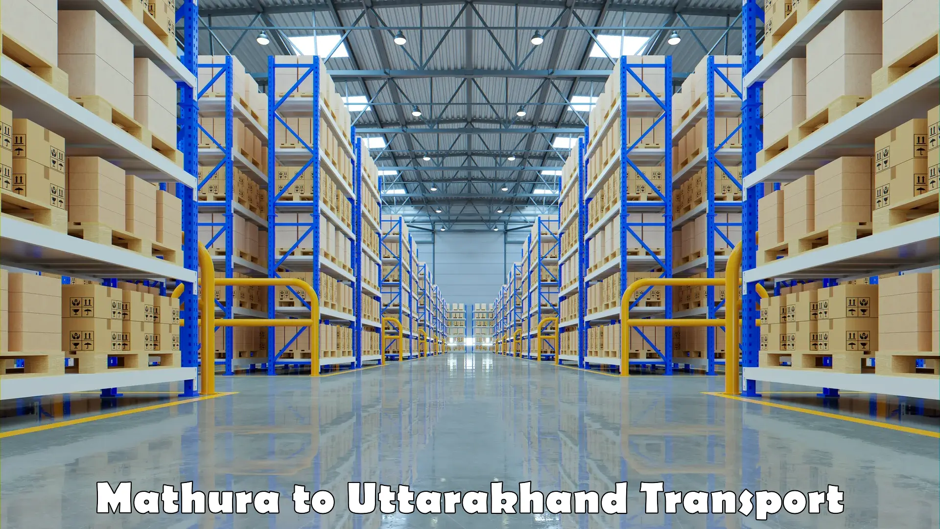 Goods transport services Mathura to Uttarakhand