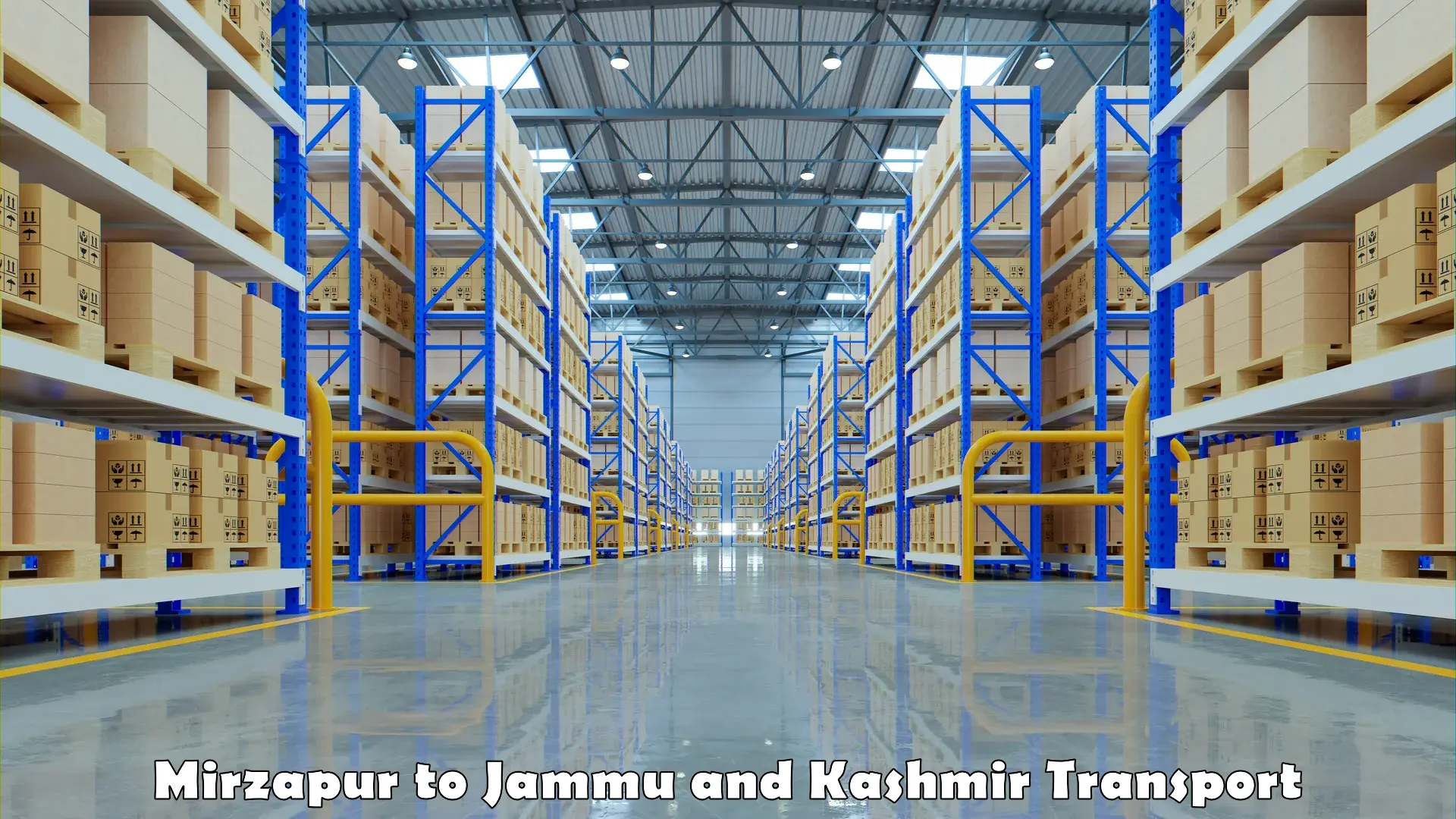 Transport shared services Mirzapur to Shopian