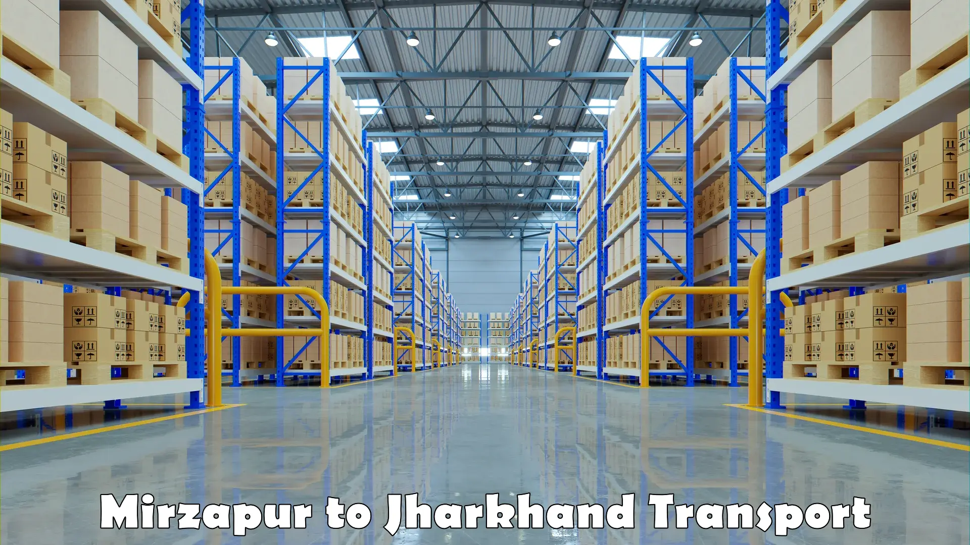 Vehicle parcel service in Mirzapur to Jharkhand
