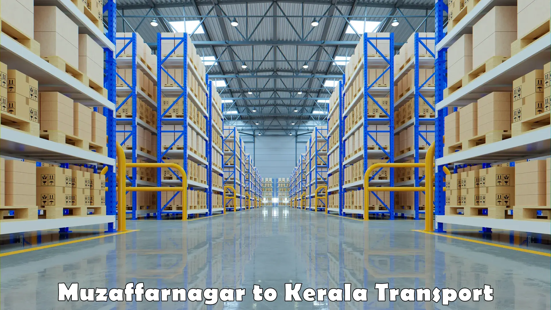 Cargo transport services Muzaffarnagar to Kumily