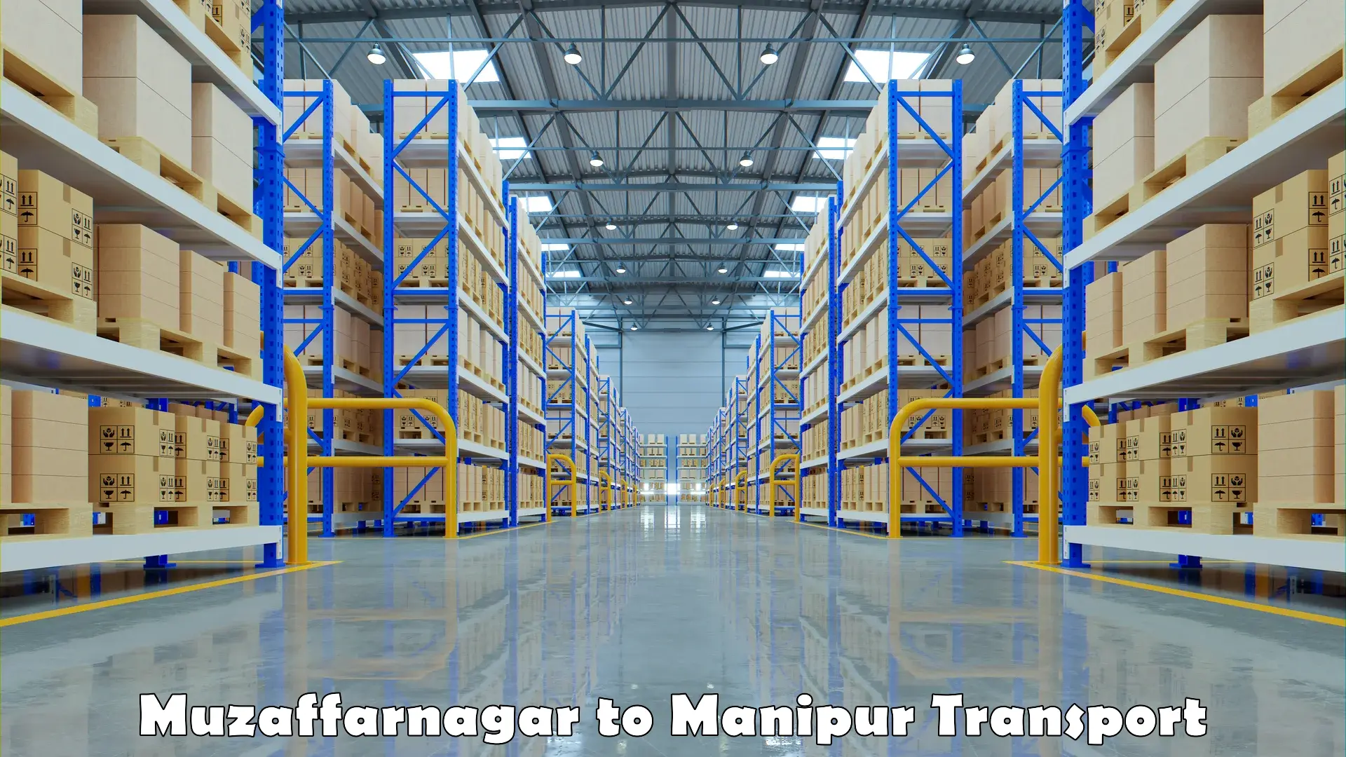 Furniture transport service Muzaffarnagar to NIT Manipur
