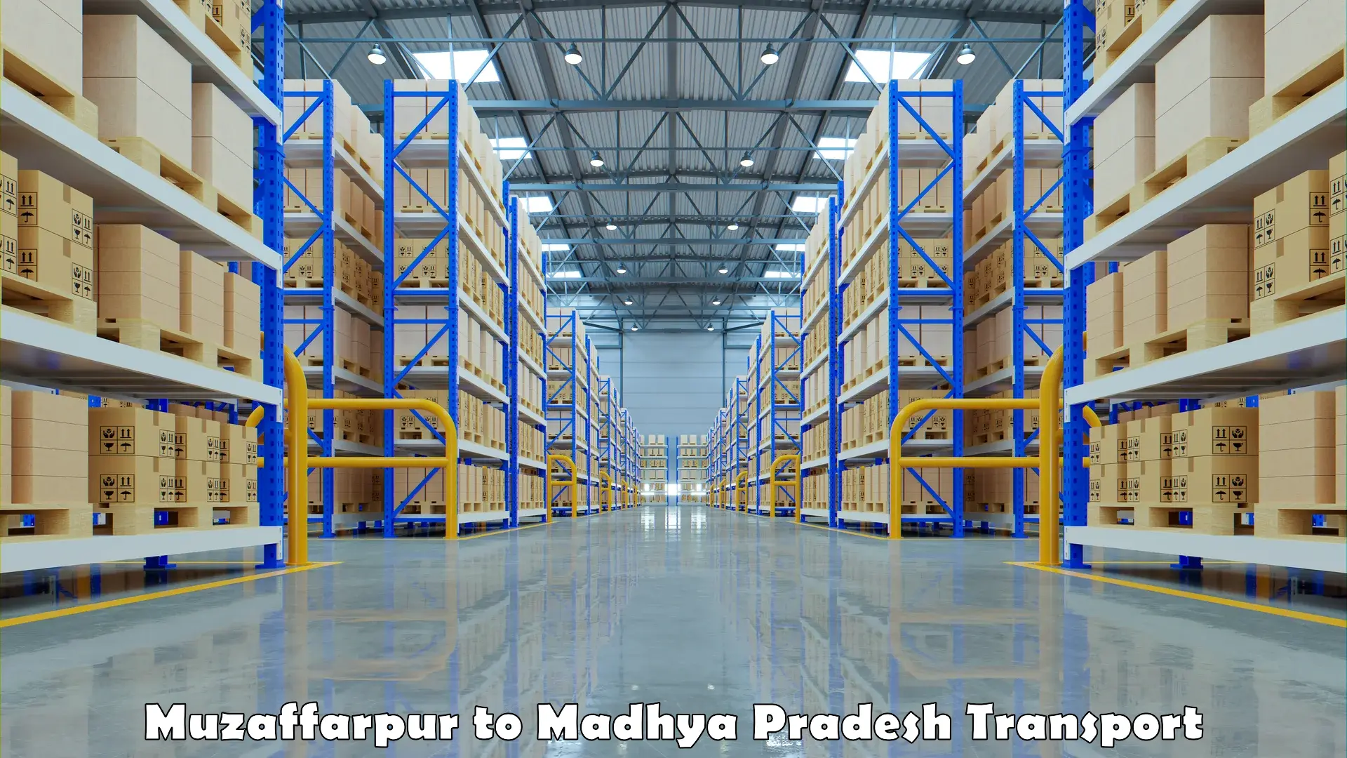 Lorry transport service Muzaffarpur to Madhya Pradesh