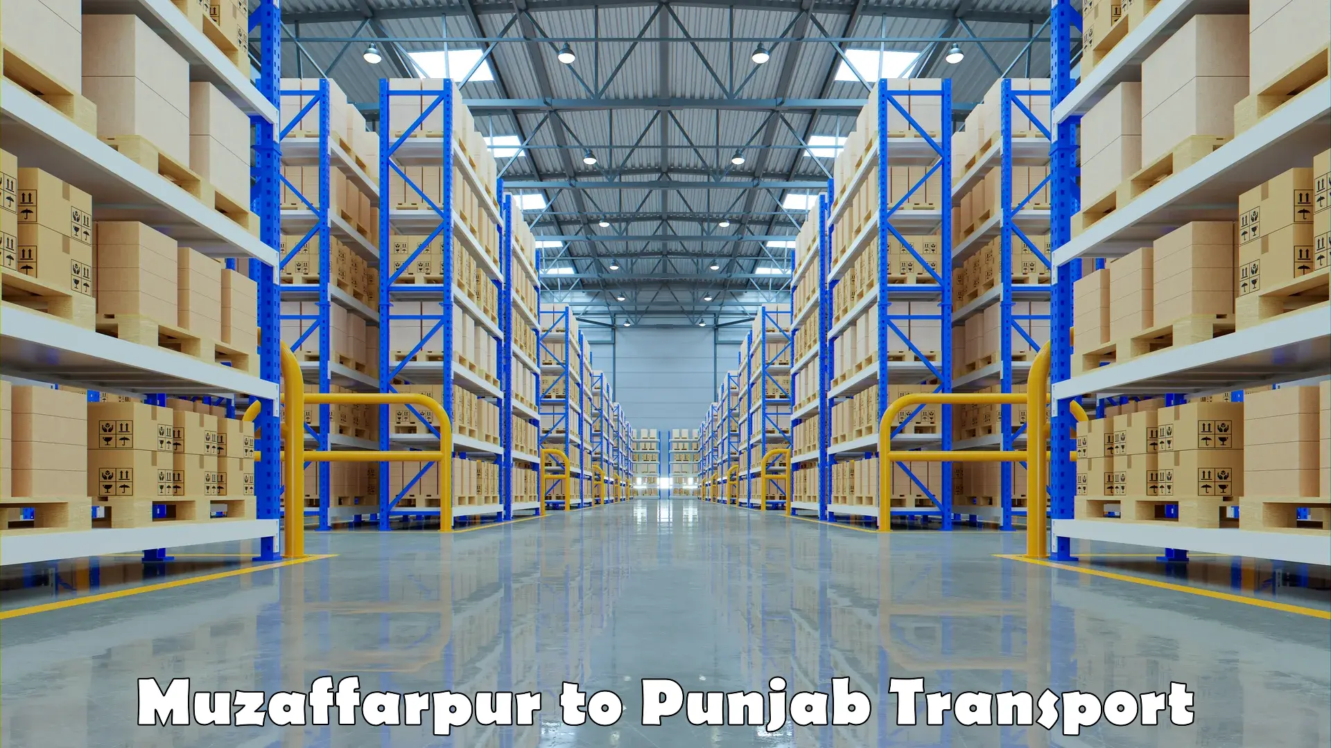 Intercity transport Muzaffarpur to Punjab